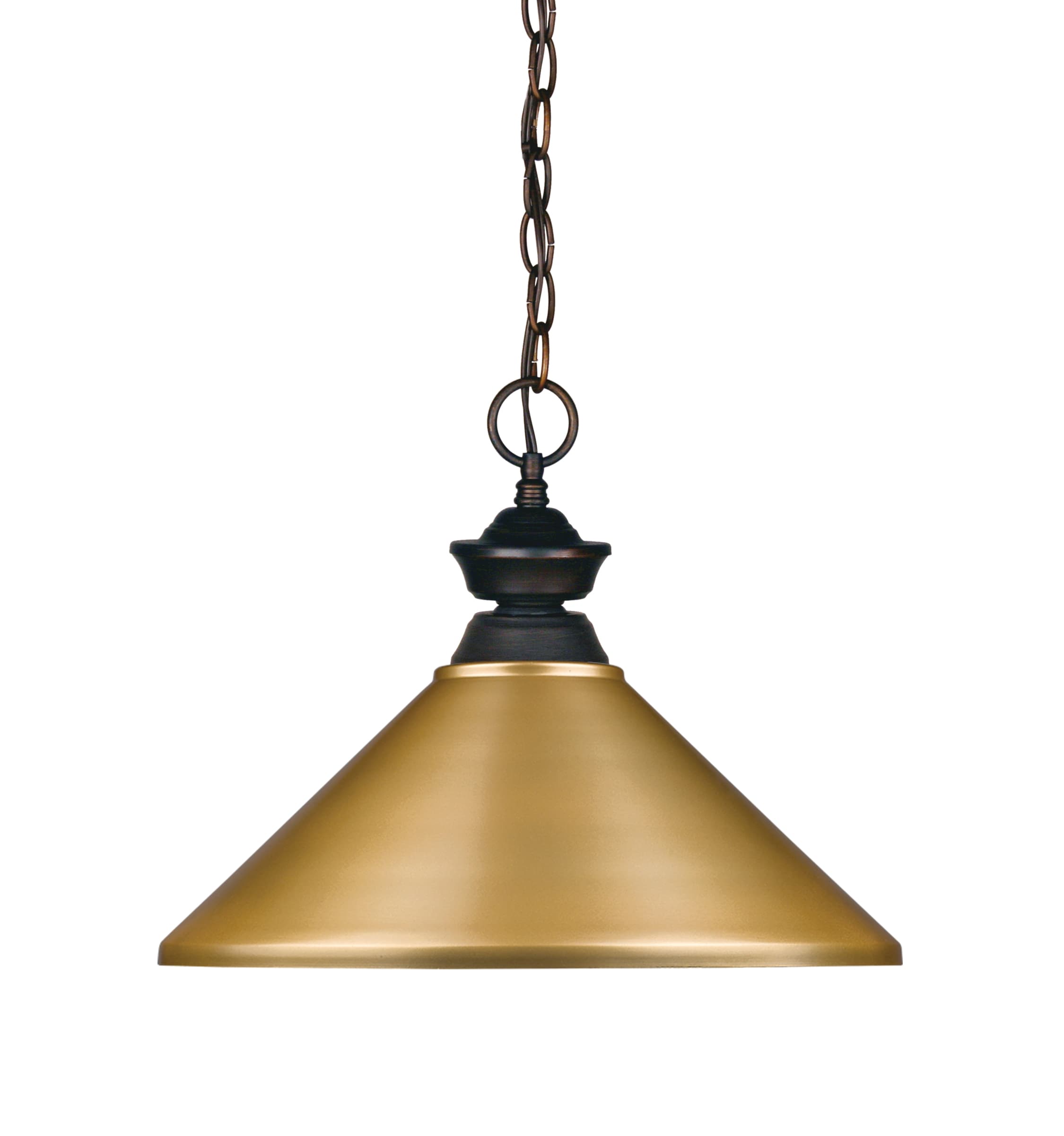 Z-Lite 100701OB-MSG Riviera Olde Bronze Incandescent Medium base (E-26) Pool Table Lighting