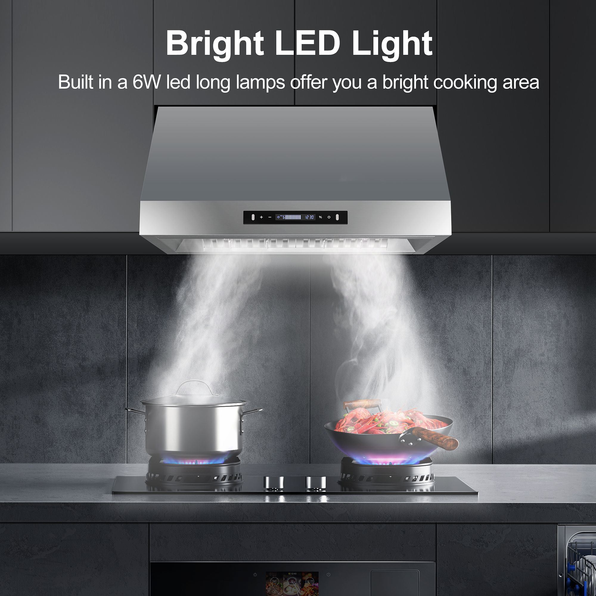 Damerin IU-RD14 Undercabinet-Range-Hoods - View #10