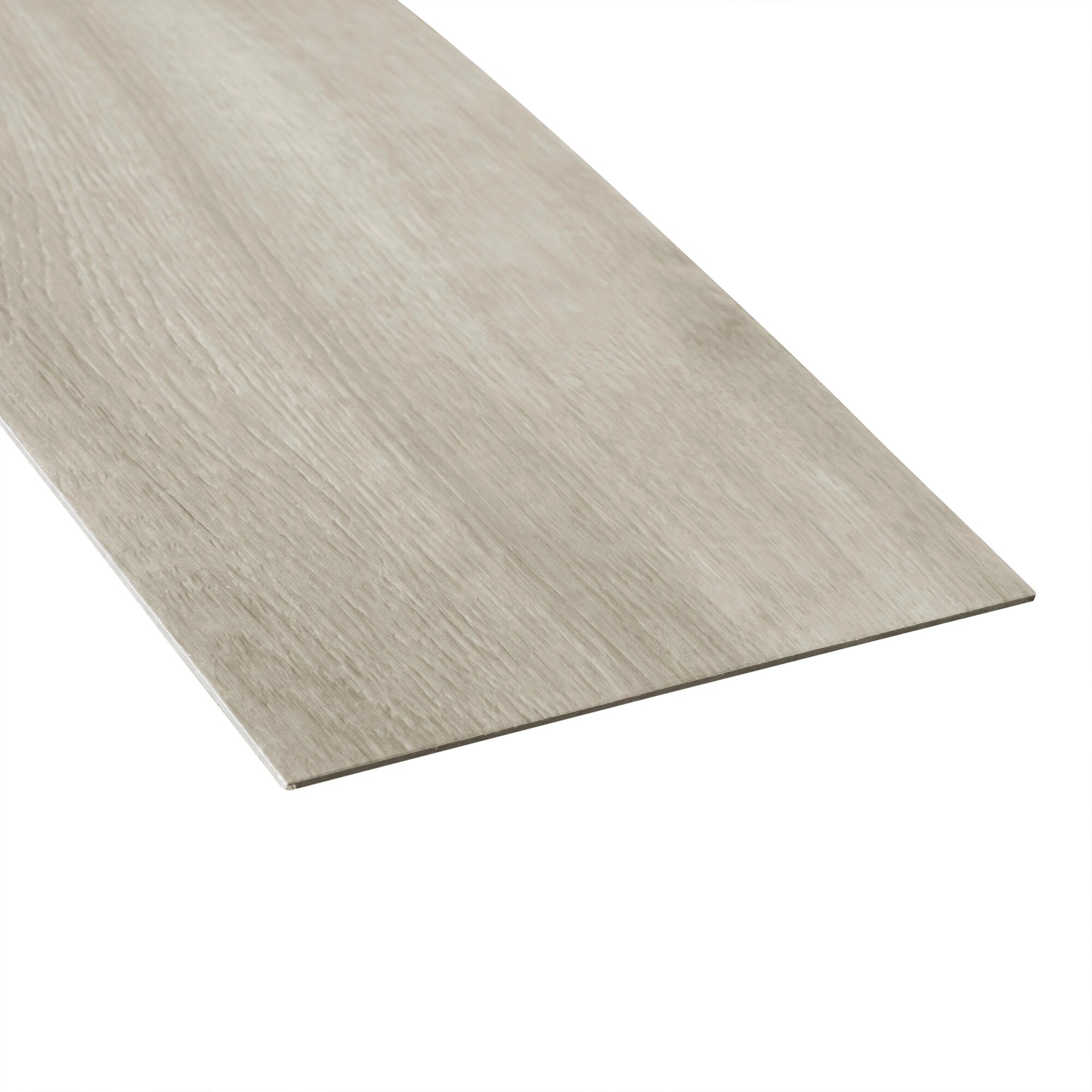 Mohawk Basics Waterproof Vinyl Plank Flooring in Light Pewter 25mm, 7.5 x 7  Sample SPC1319480