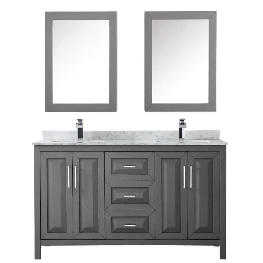 Wyndham Collection WCV252560DKGCMUNSMED Bath-Vanity-Combo - View #3