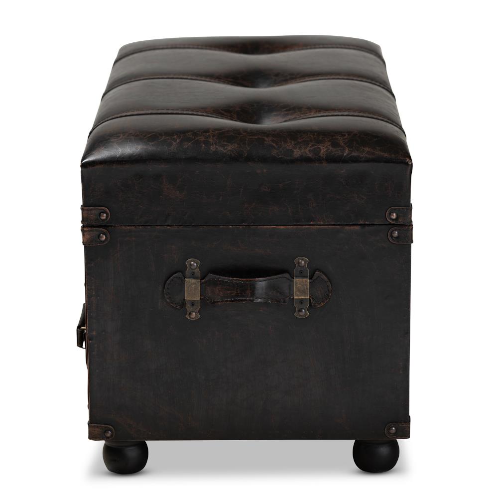 Baxton Studio 162-10517-LW Indoor-Ottomans - View #3