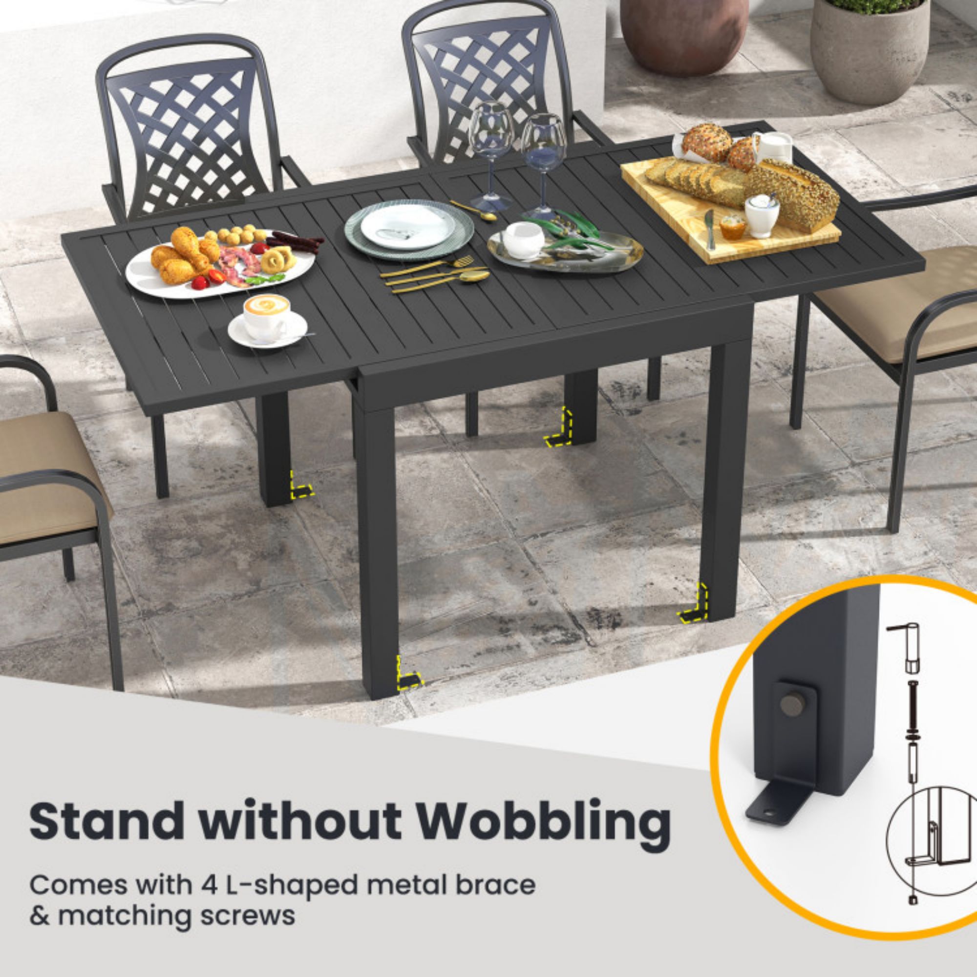 Clihome CL-ODTCL0CU Patio-Dining-Sets - View #8