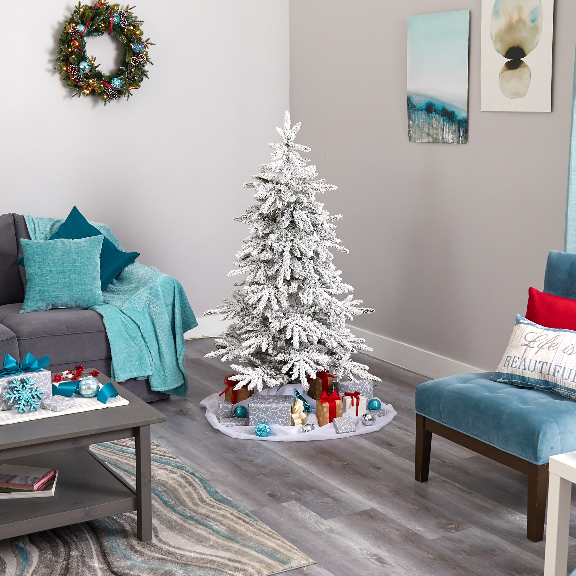 Nearly Natural T1575 Artificial-Christmas-Trees - View #9