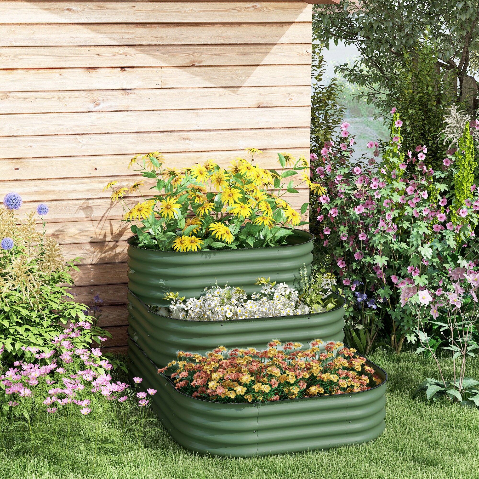 Zeus & Ruta BL04RGB-12 Raised-Garden-Beds - View #3
