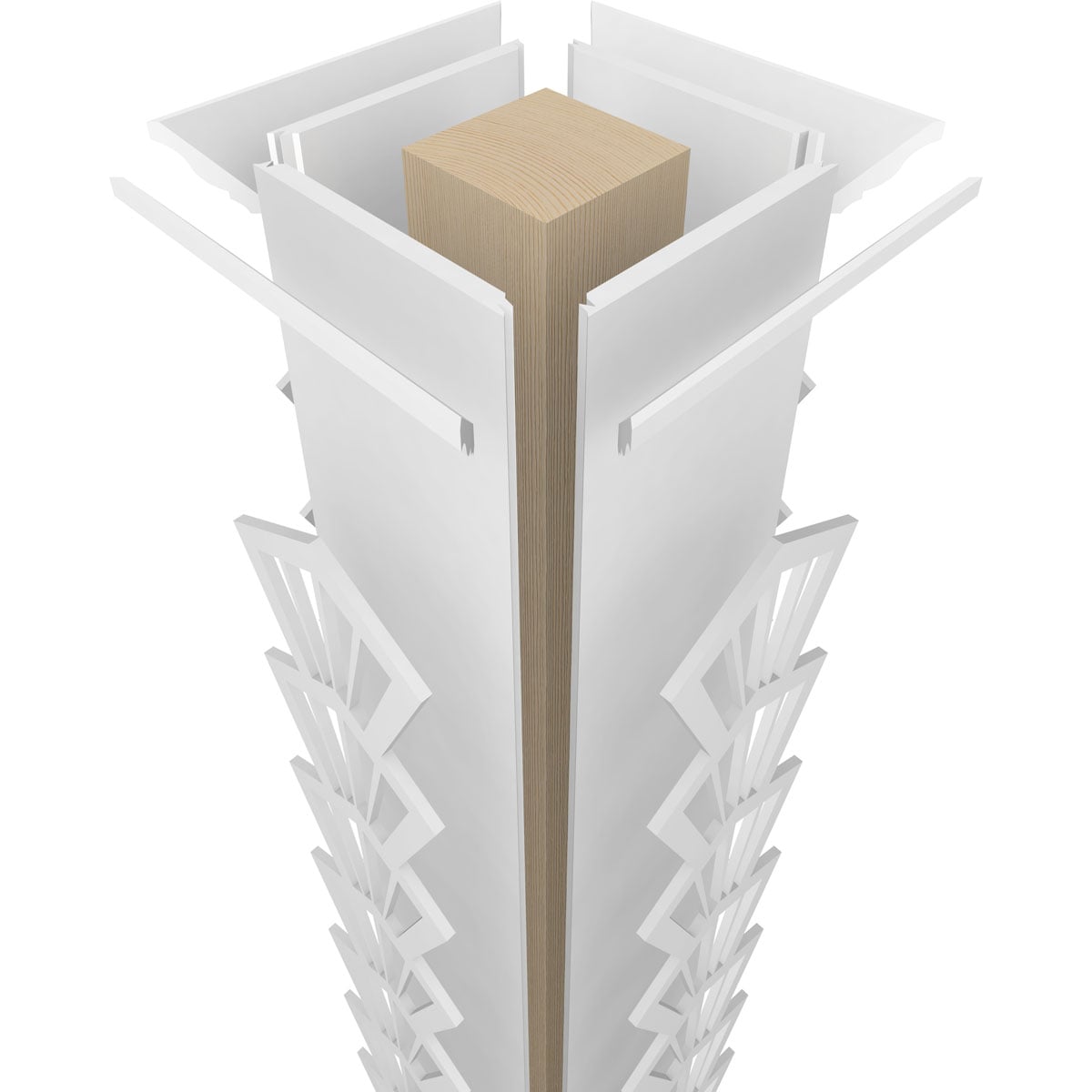 Ekena Millwork CC1208ENCTLCRCR Column-Wraps - View #7