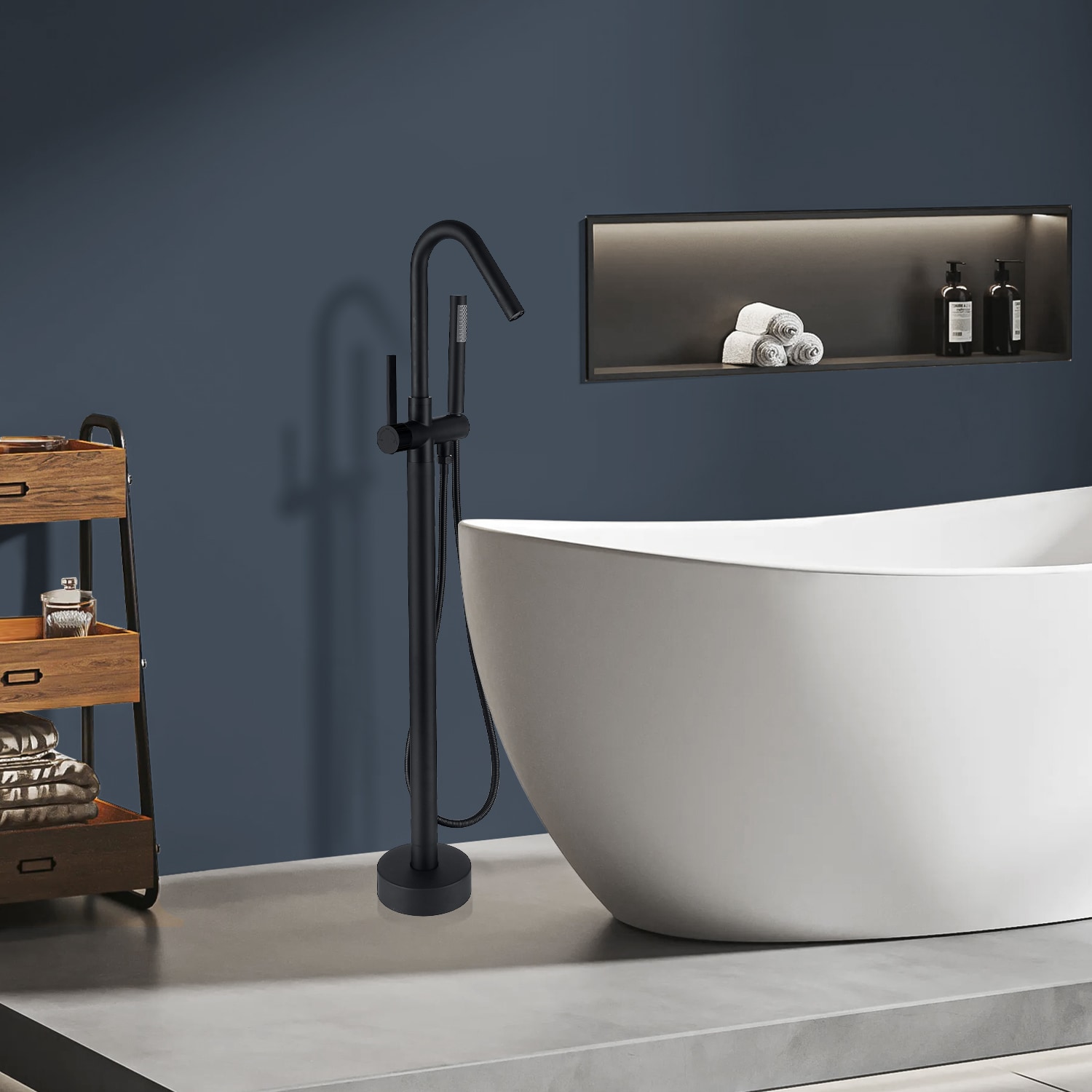 Topcraft FF034MB Roman-Tub-Faucets - View #5