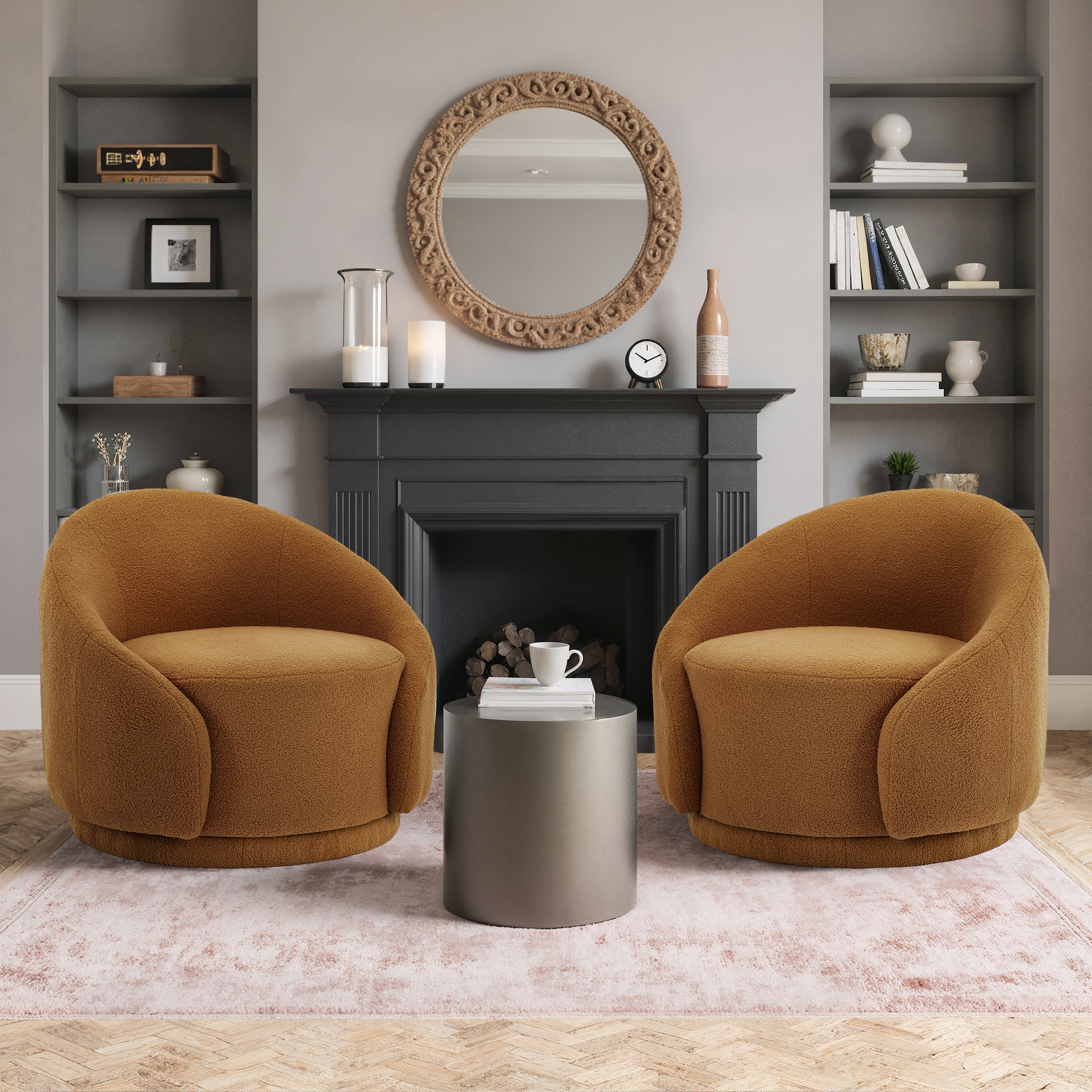 Dreamsidea LS-CH0042-R ORANGE chairs - View #2