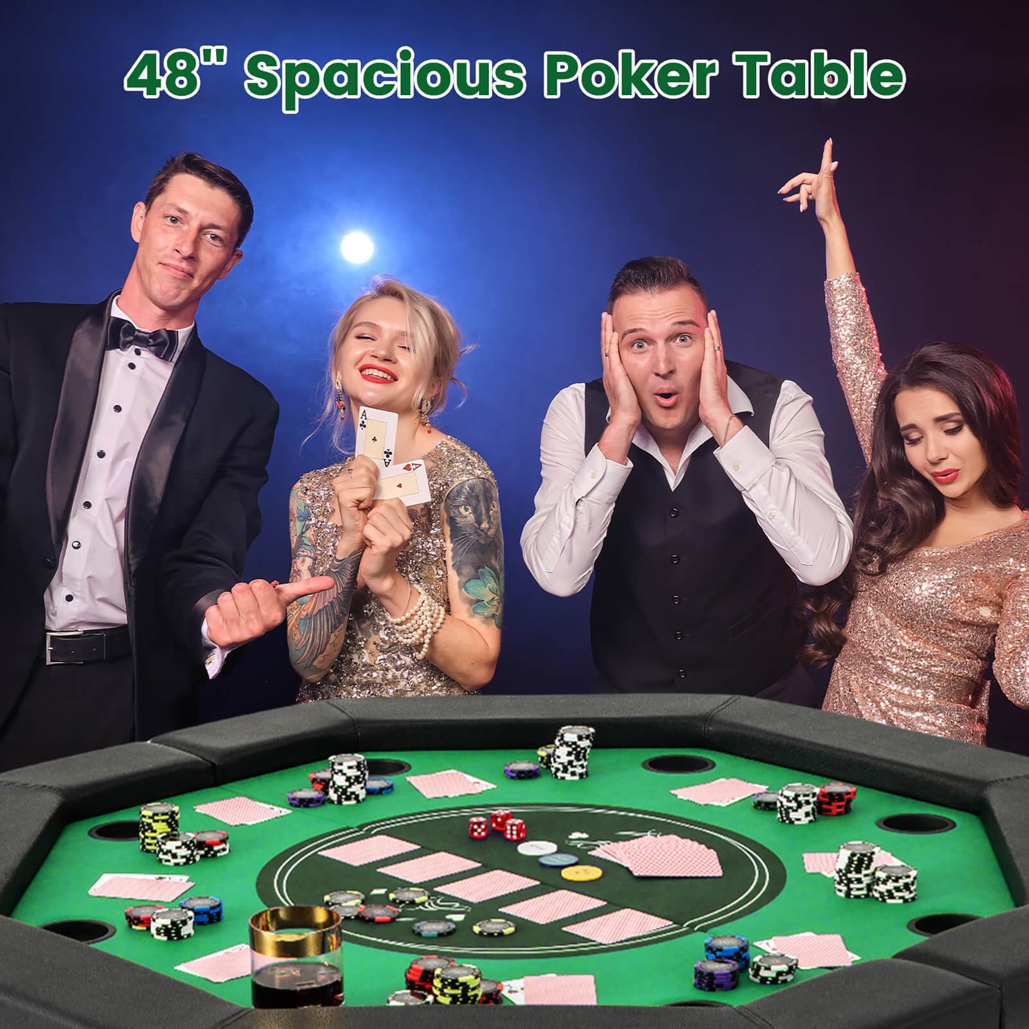Costway HCST04956 Multi-Game-Tables - View #8