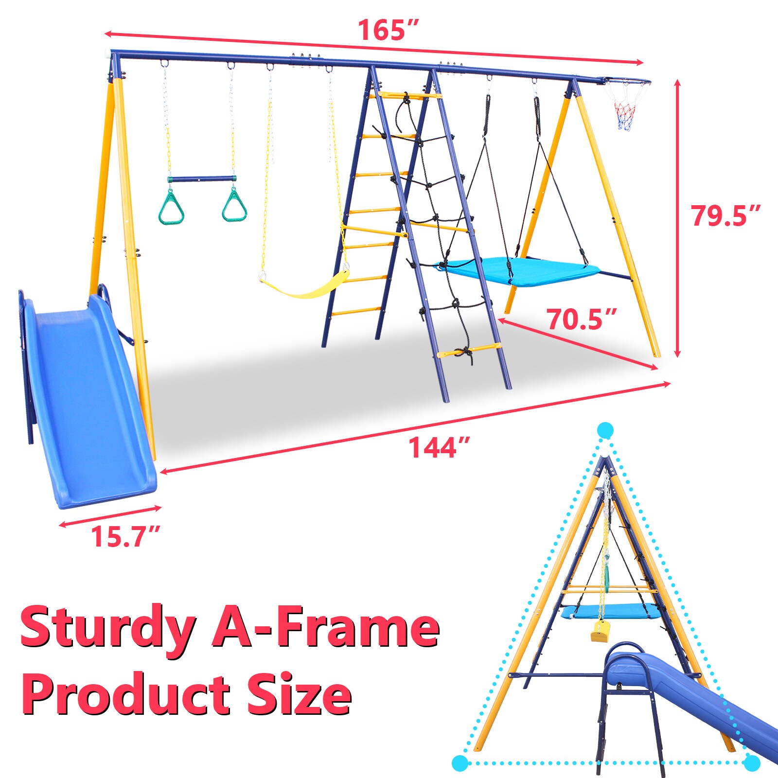 Siavonce XH-W1408S00001 Playset-Swings - View #14