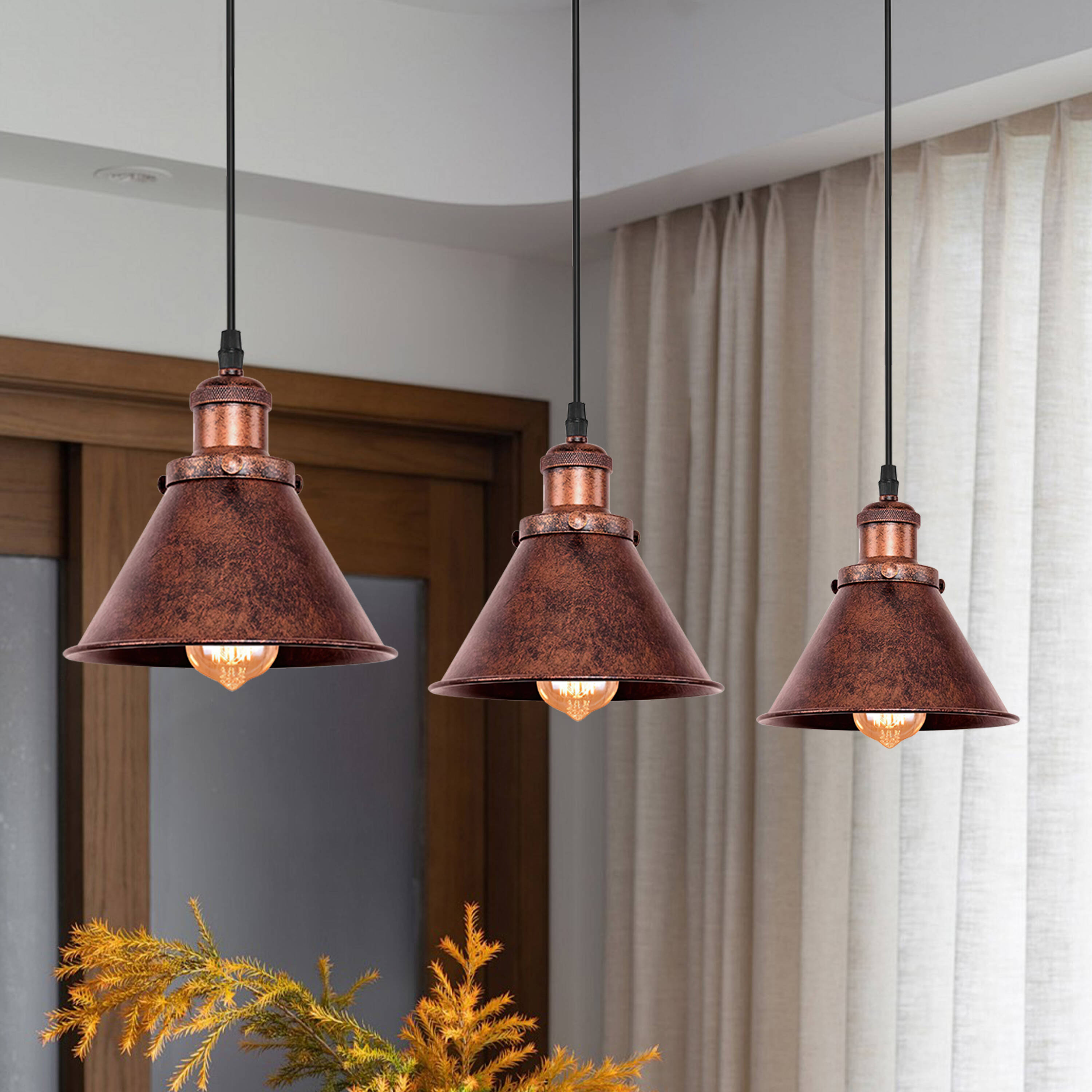 HUOKU PD1004341-3P Pendant-Lights - View #6