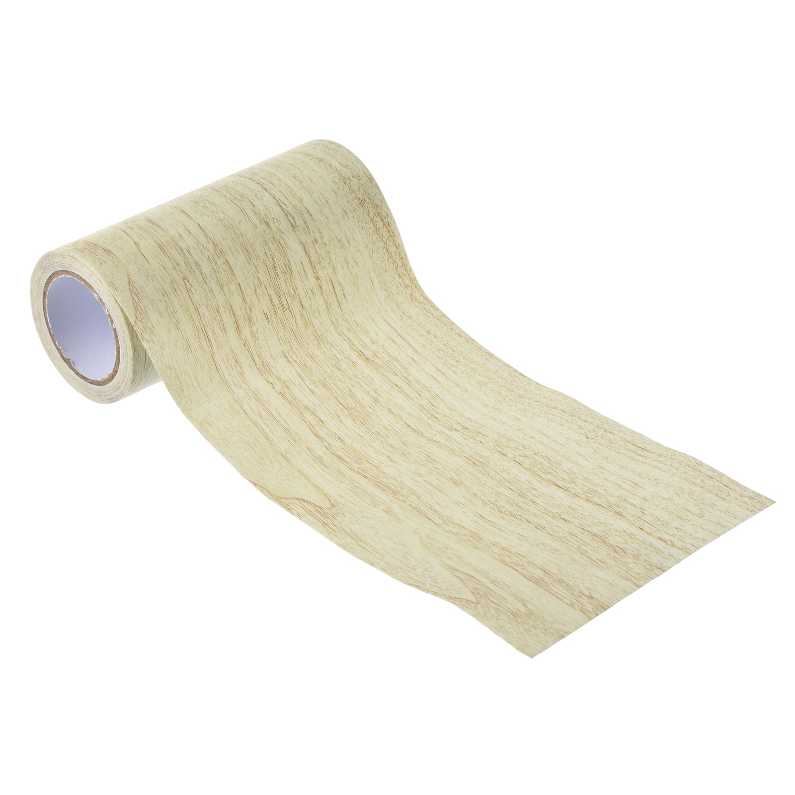 PATIKIL Wood Grain Repair Tape 4.7 Inch x 15ft Self Adhesive Realistic Textured Repair Tape Patch for Floor Door Table Cabinets Desk Grey Oak