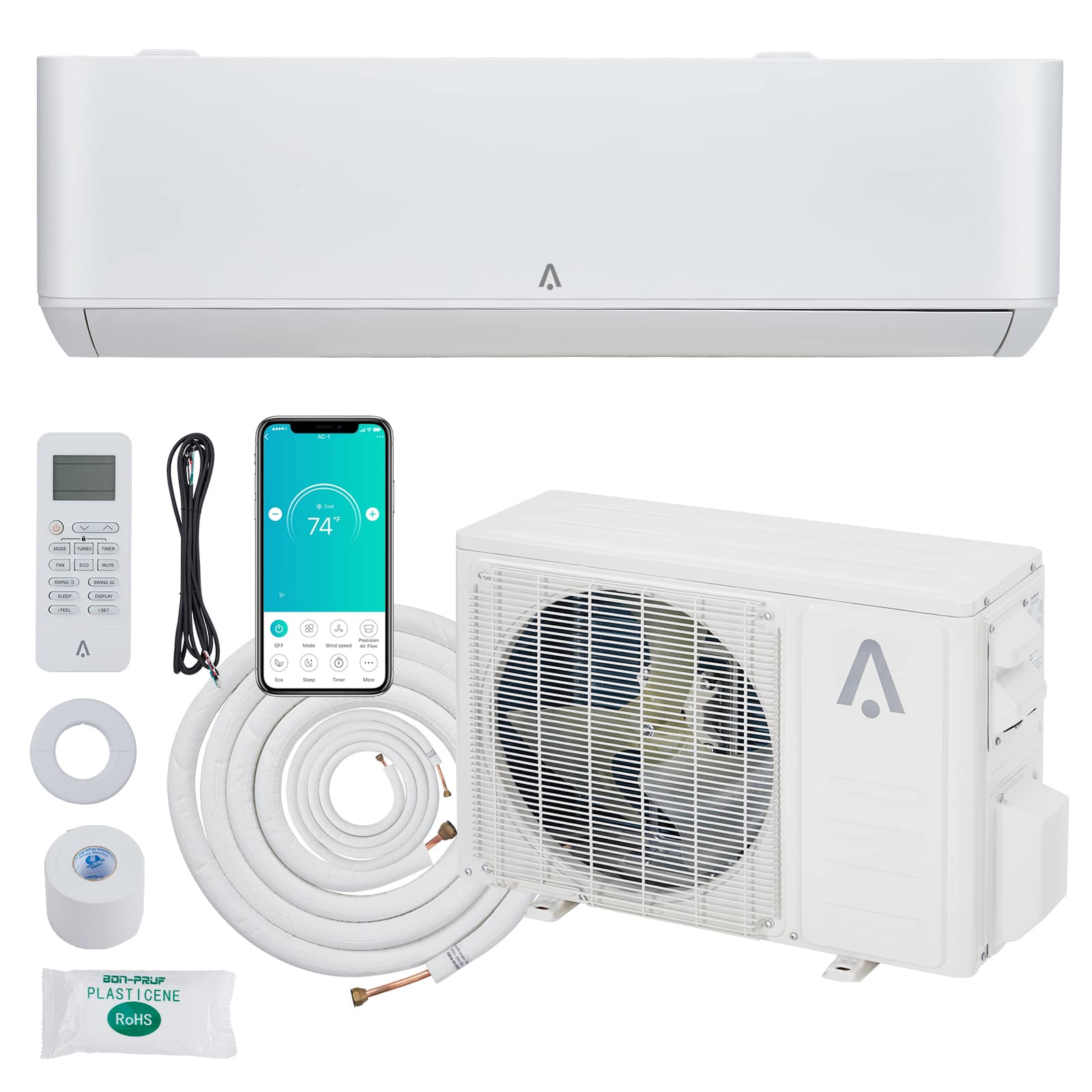 Qeetex LHF-AD-PHO-12VMP3CX Wall-Air-Conditioners - View #8