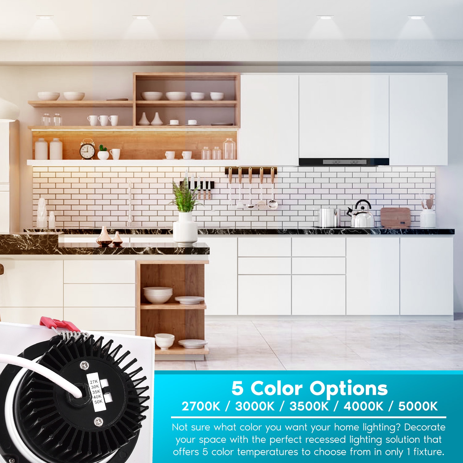 Luxrite LR32180-1PK Led-Retrofit-Downlight - View #2