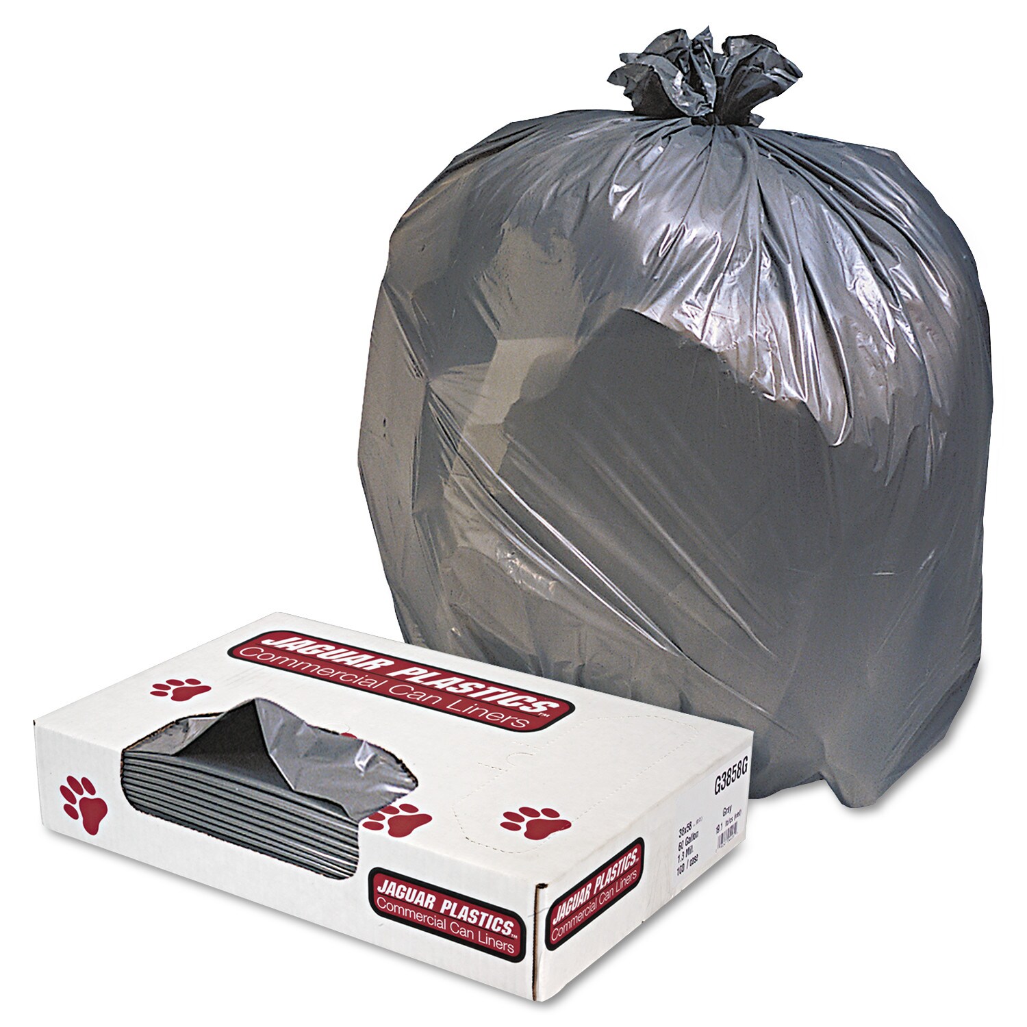 Earthsense Linear Low Density Large Trash and Yard Bags, 33 gal