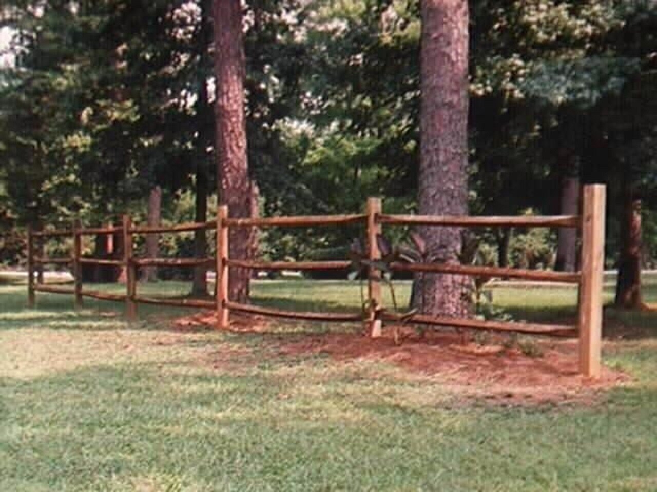 Split rail 2024 fence lowes