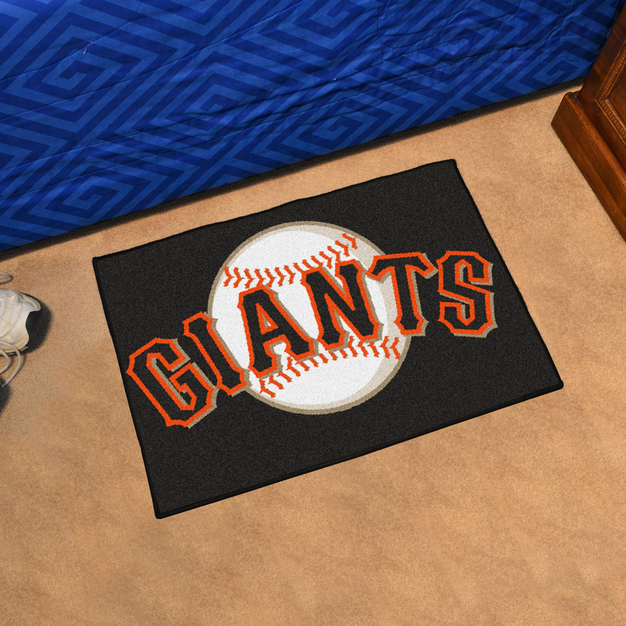 FANMATS MLB San Francisco Giants Orange 2 ft. x 2 ft. Round Area