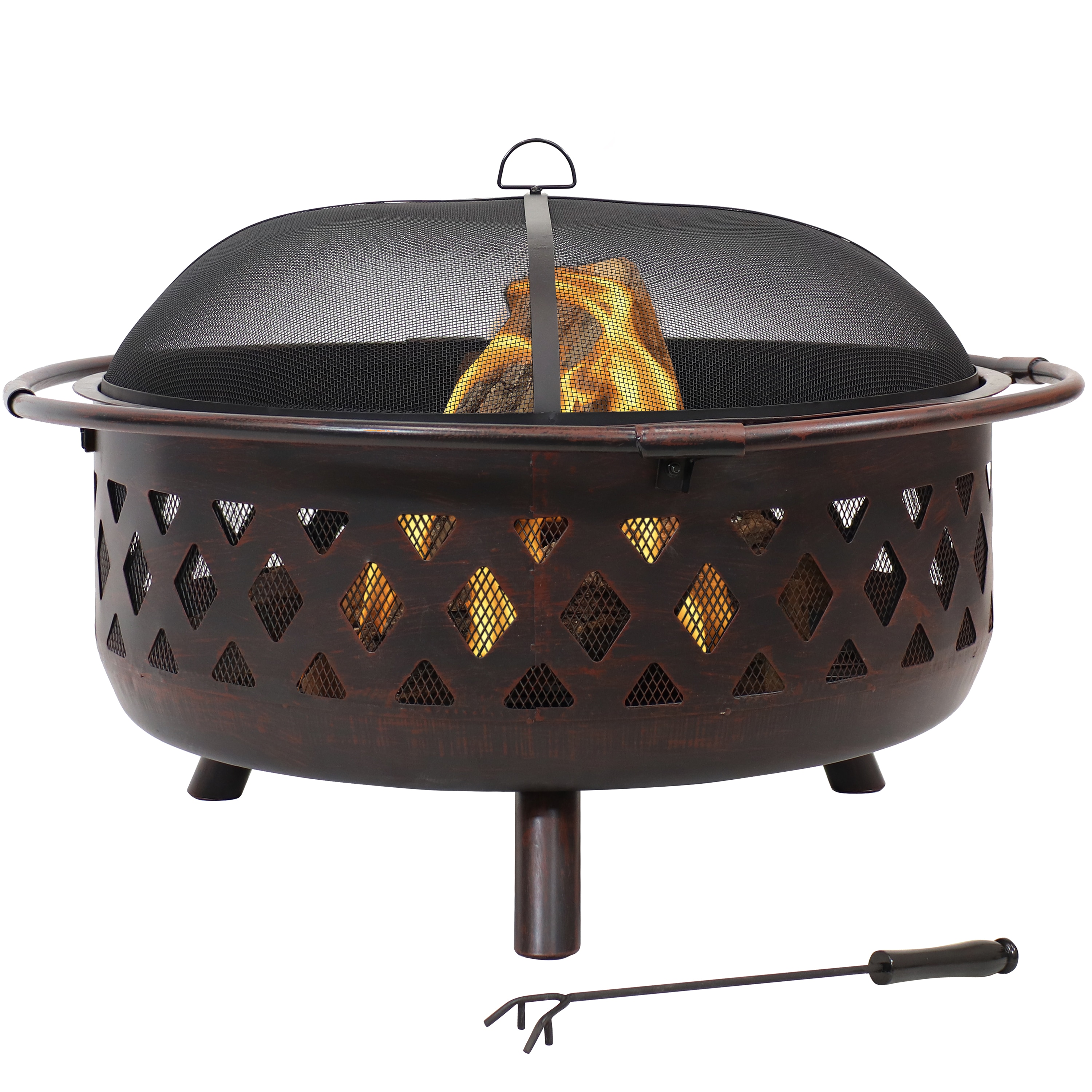 Wood Burning Fire Pits, Round Wood Burning Fire Pit