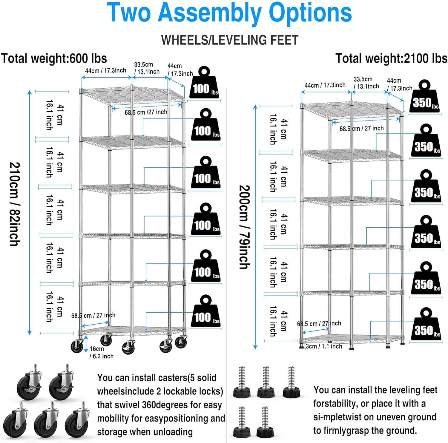 Damerin ZQ-DS-F16 Free-Standing-Shelving - View #3