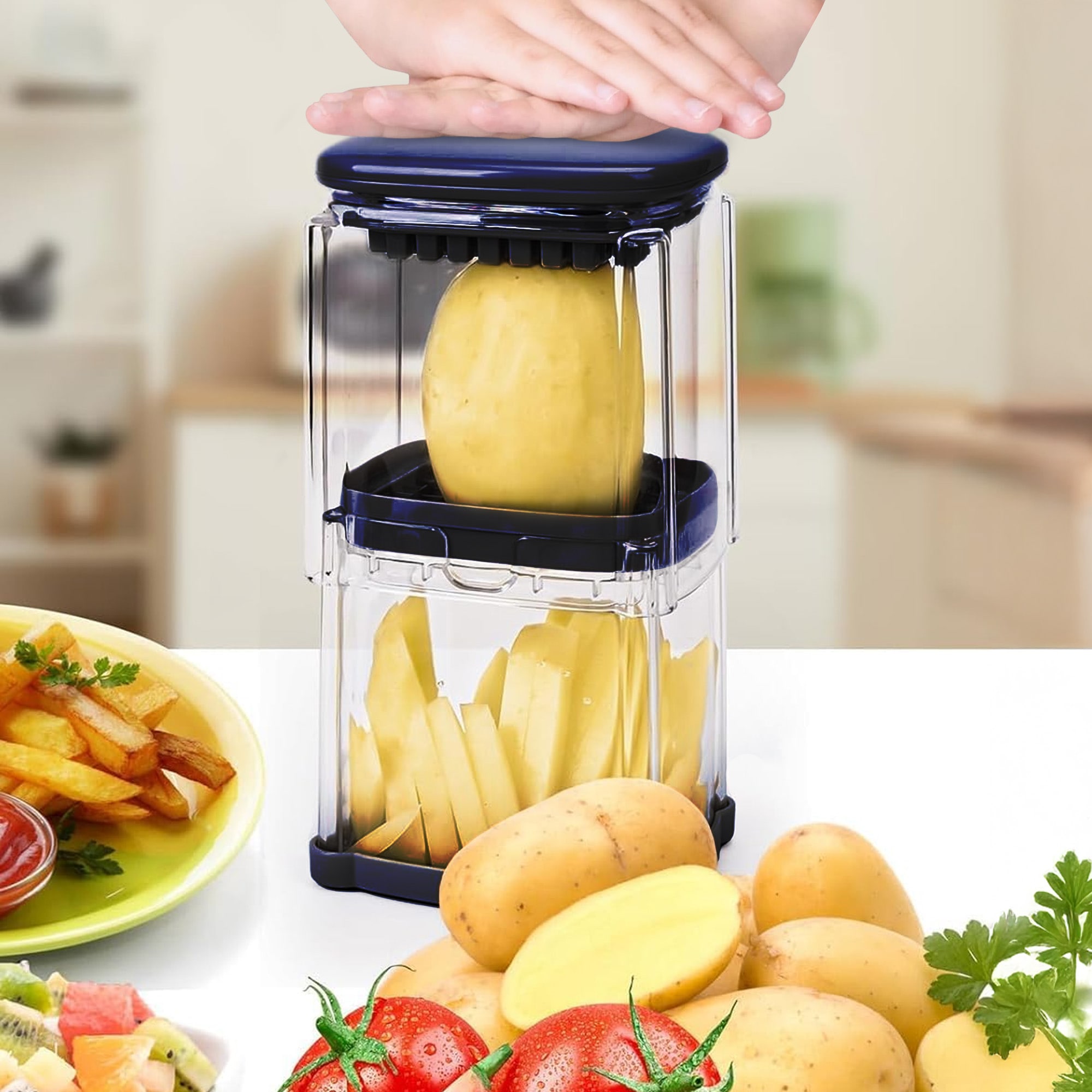 Cheer Collection CC-VEGCHP-C Food-Slicers - View #2