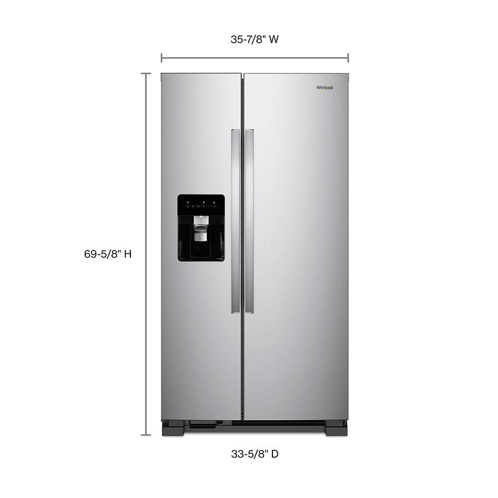Whirlpool Side by Side с льдогенератором. Холодильник Вирпул vs 501 IX. Холодильник Вирпул Сайд бай Сайд. LG 80см холодильник.