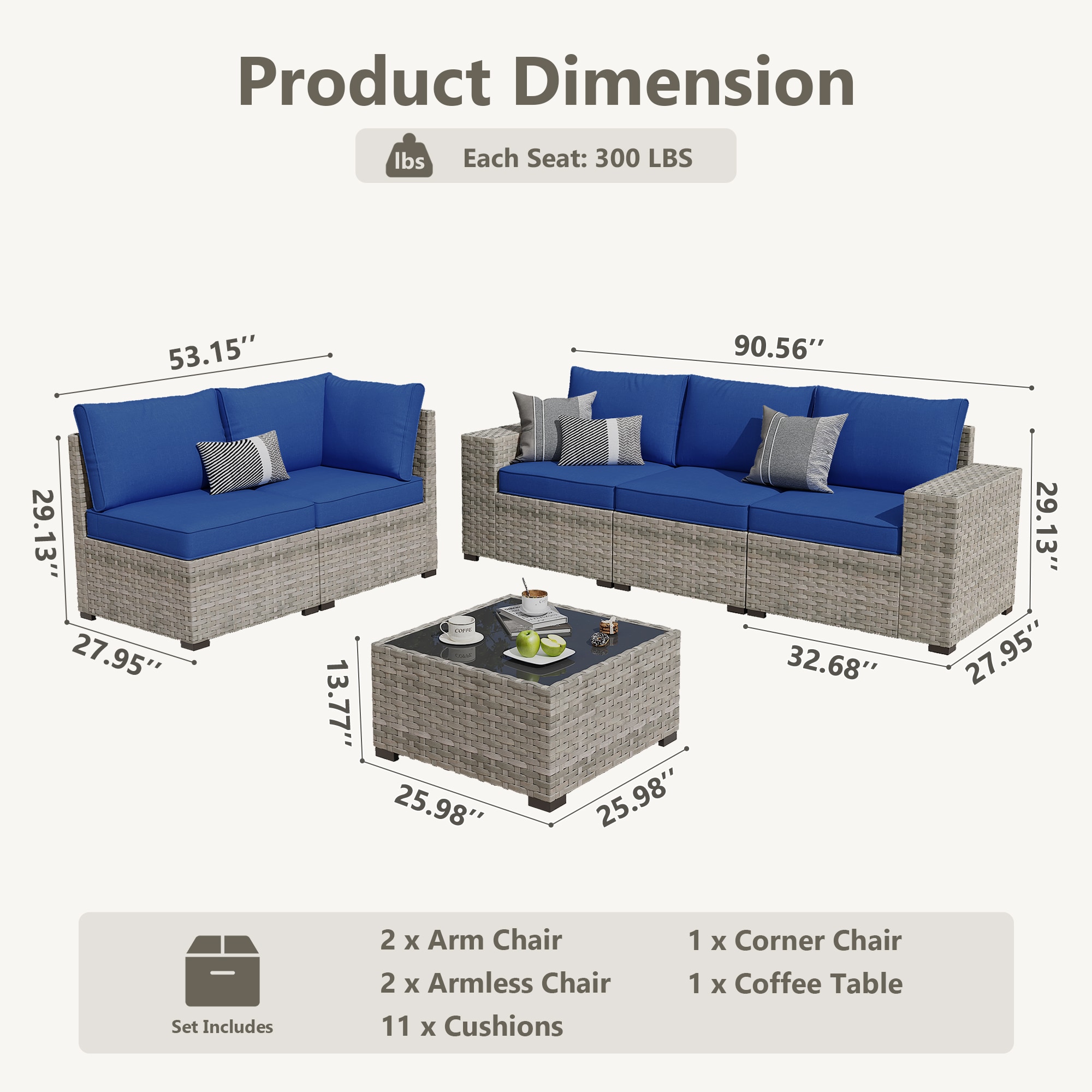 Caodoc L5-BBR700 Patio-Sofas-Daybeds - View #6