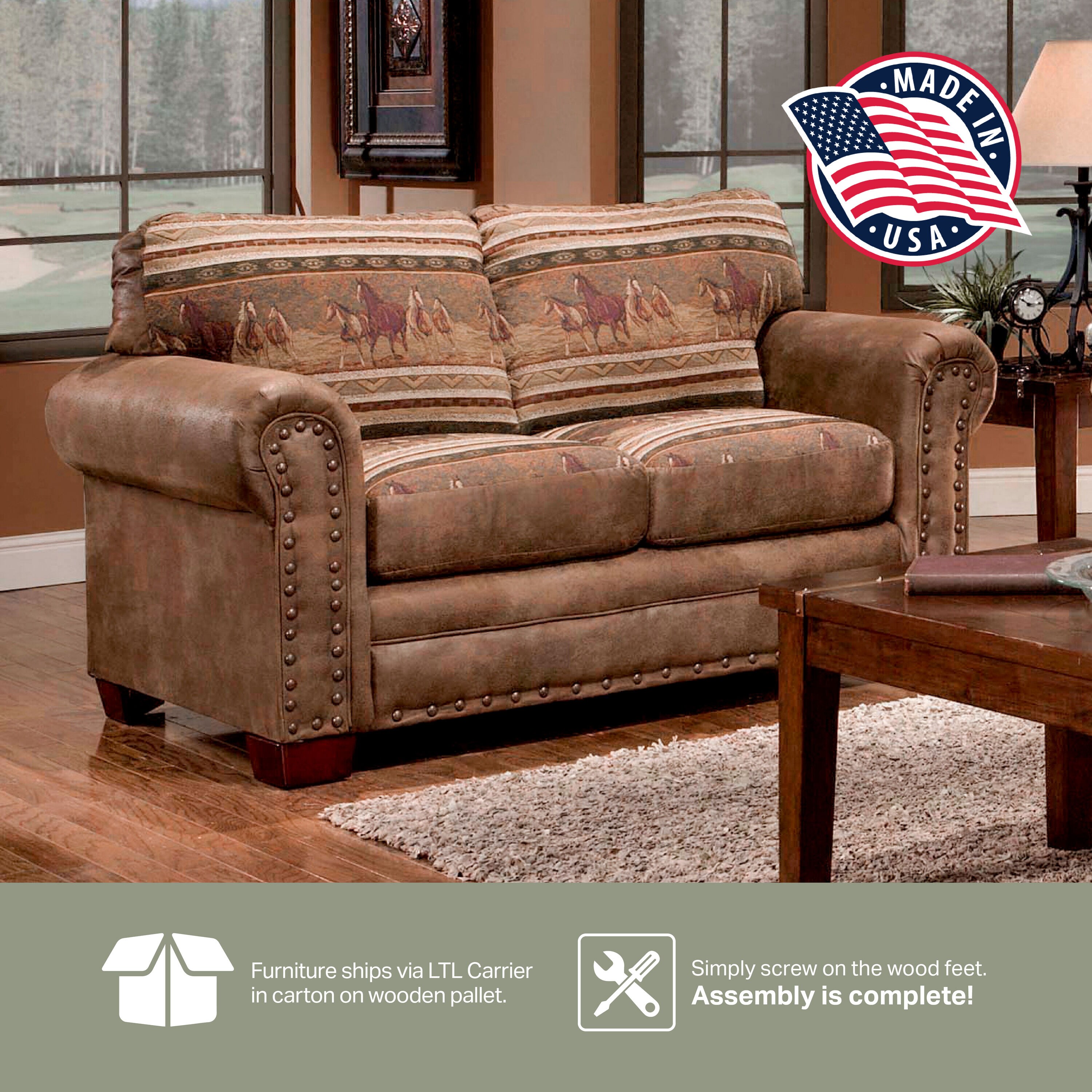 American Furniture Classics 8502-40 Sofas-Loveseats - View #12