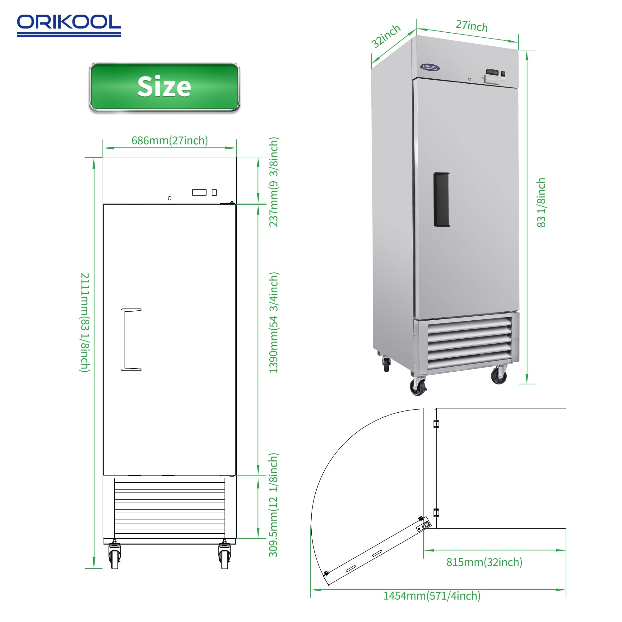Xspracer ML-CF110 Commercial-Freezers - View #9