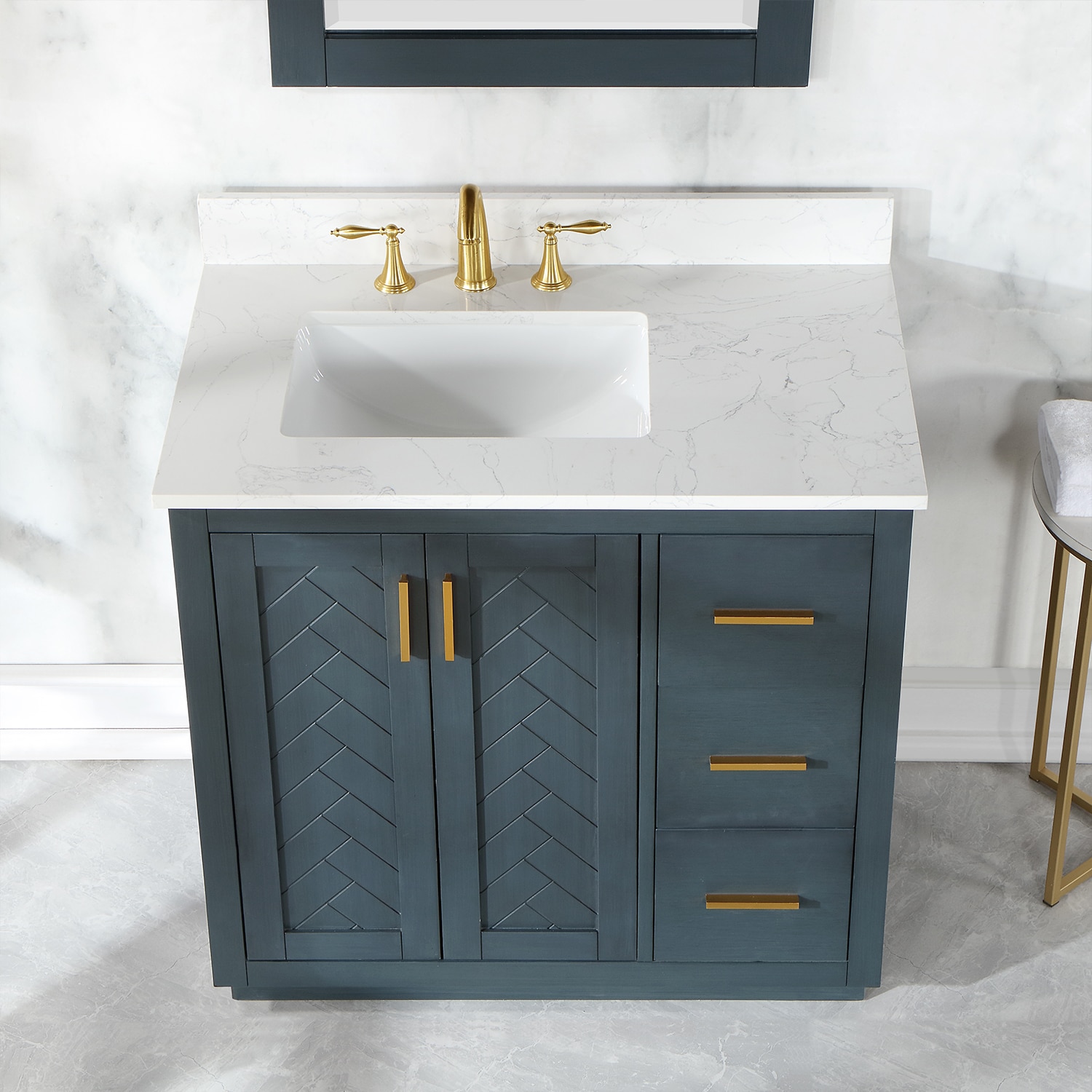 Altair 543036-CB-GW Bath-Vanity-Combo - View #2