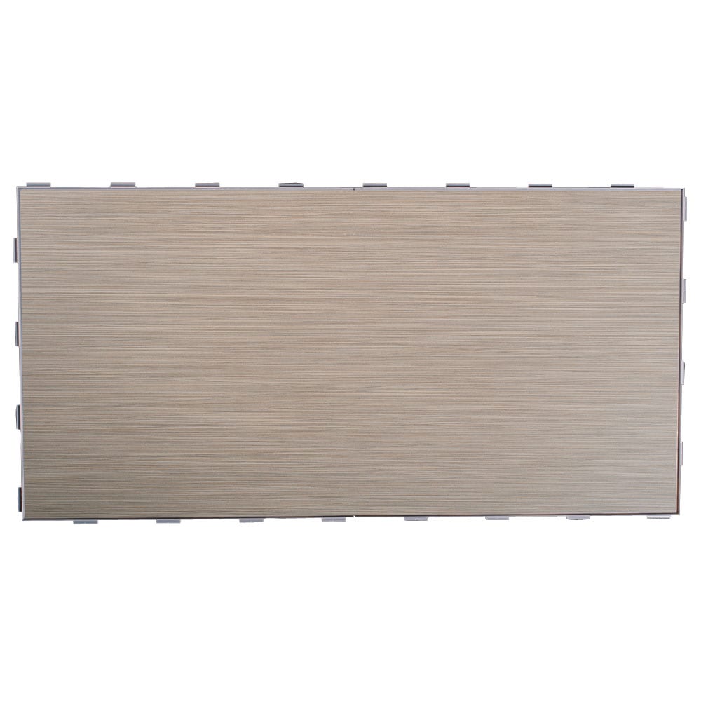 SnapStone 11-039-04-02 Interlocking Stone Bridge 12-in x 24-in Glazed Porcelain Tile (7.86-sq. ft/ Carton)