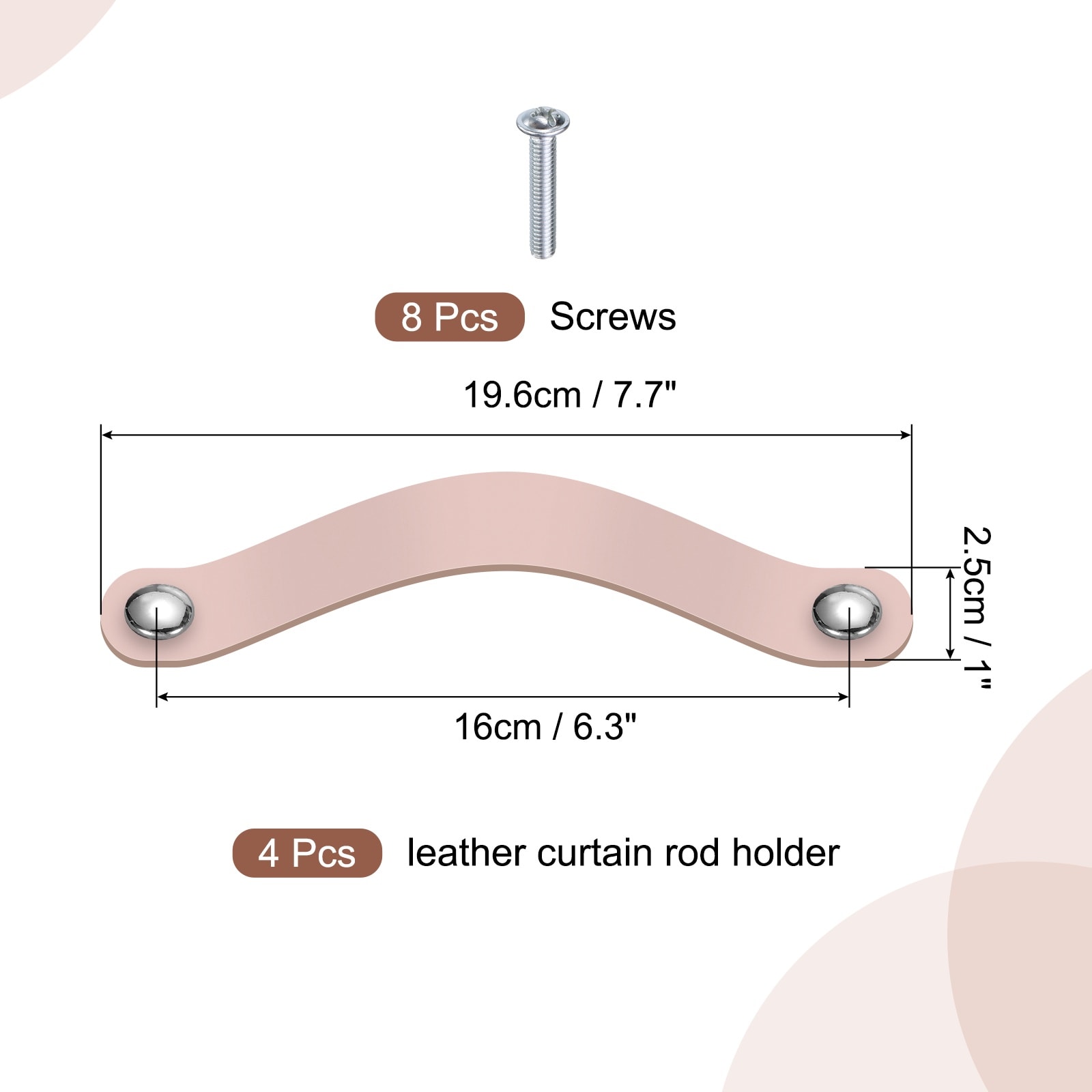 Unique Bargains S25093002UX0396 Cabinet-Pulls - View #2