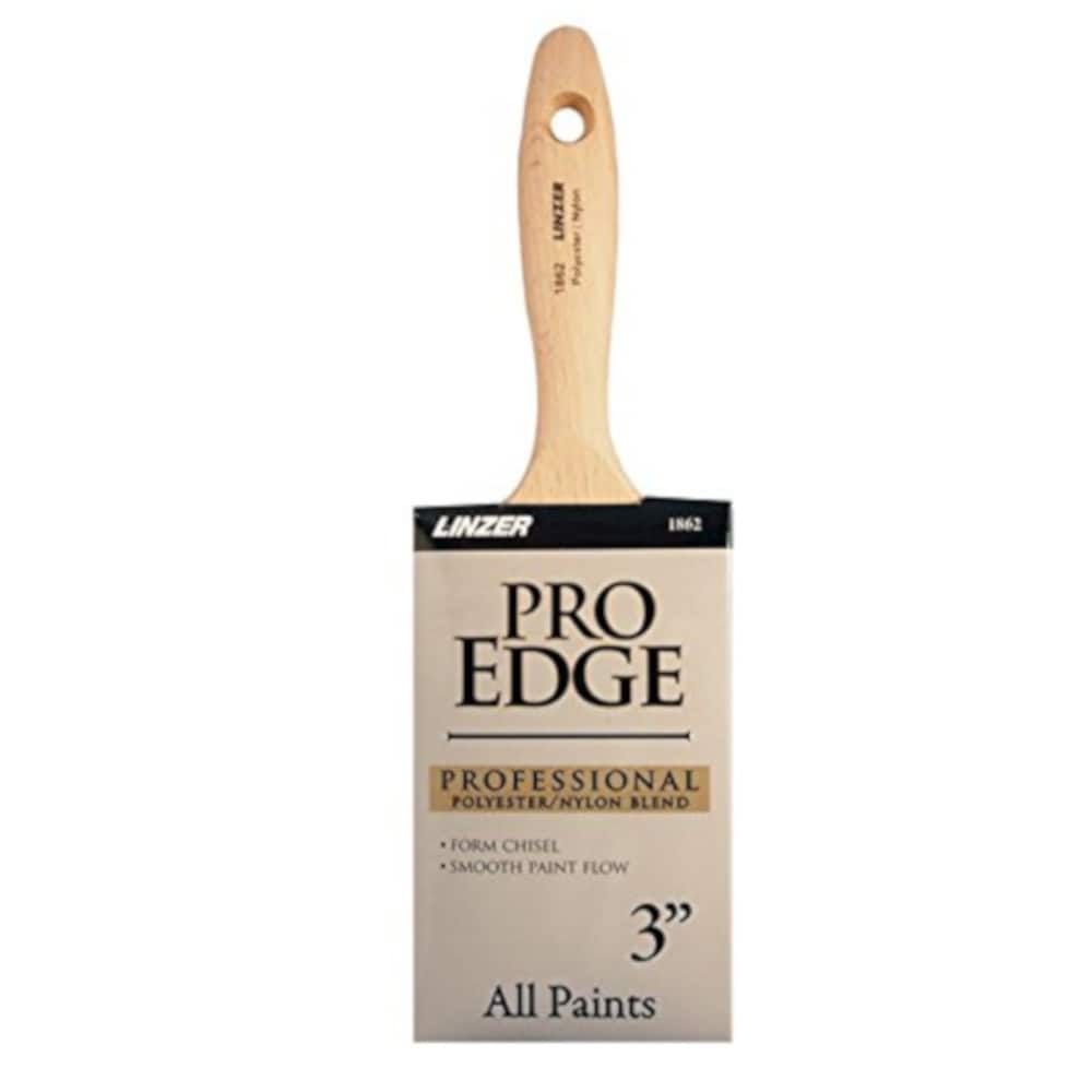 Linzer 820242 3-in Reusable Nylon - polyester blend Flat General purpose brush