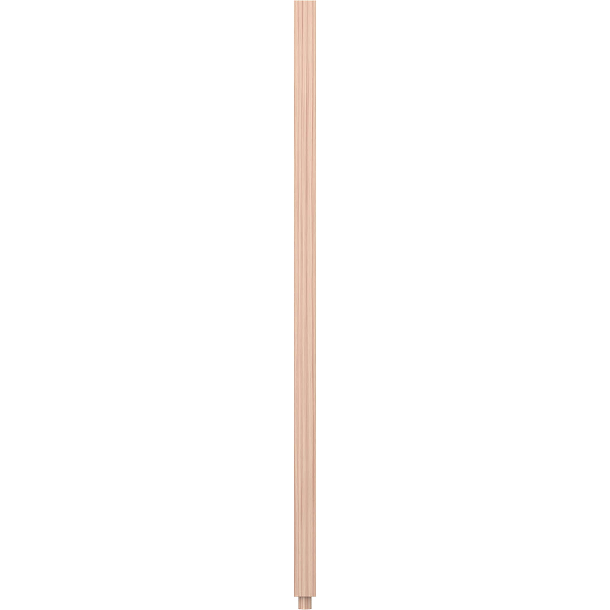 L.J. Smith Stair Systems S-5060-B 34 34-in x 1.25-in Unfinished Beechwood Square Top Stair Baluster