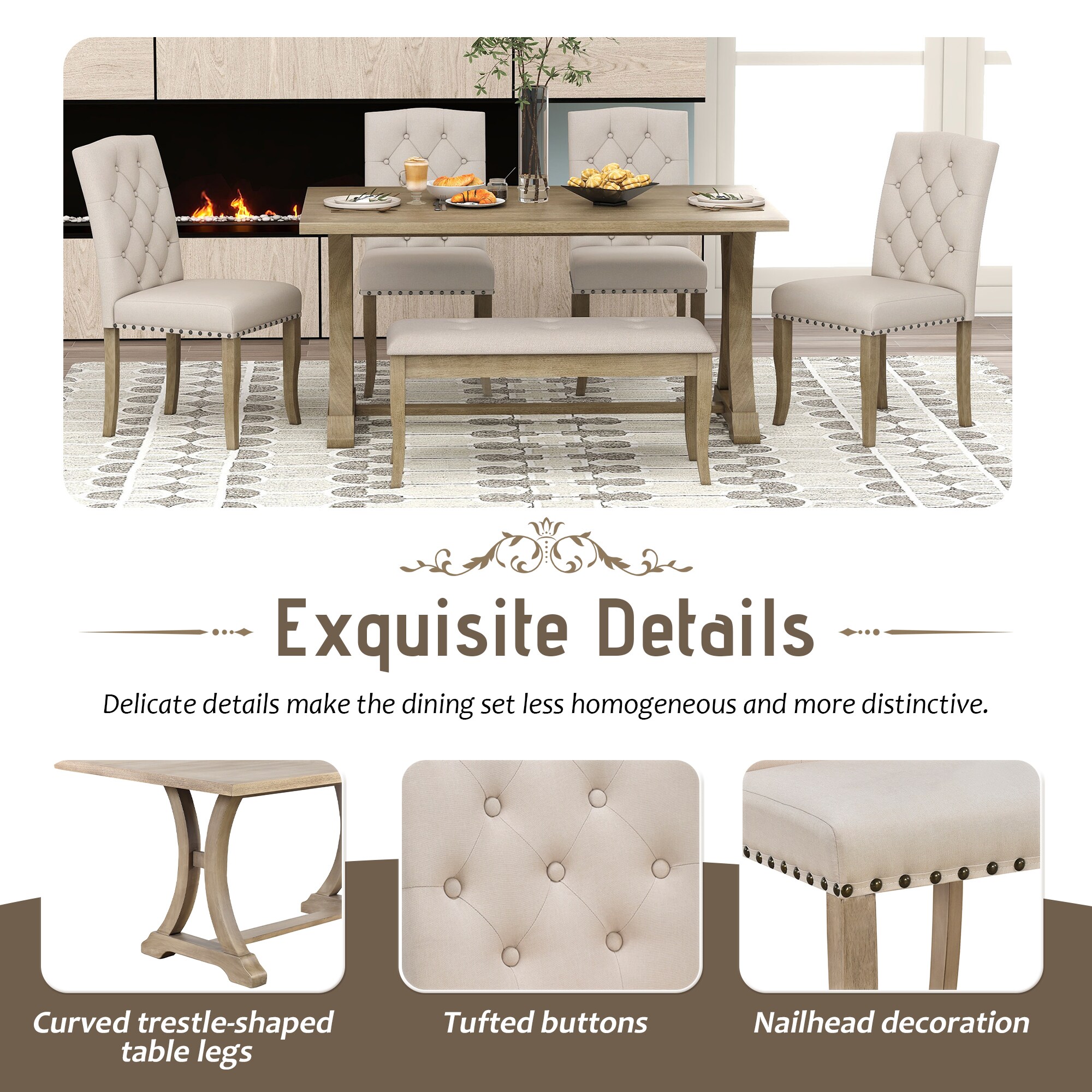 Siavonce XH87AAD Dining-Sets - View #2