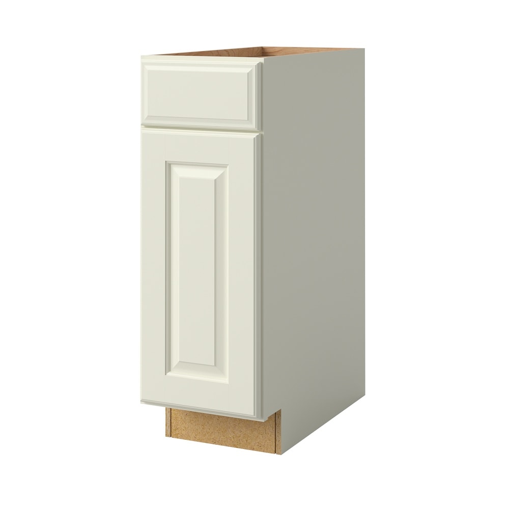 allen + roth Pattingham 12-in W x 34.5-in H x 24-in D Harbor 3-Drawer Base Fully Assembled Cabinet (Raised Panel Style)