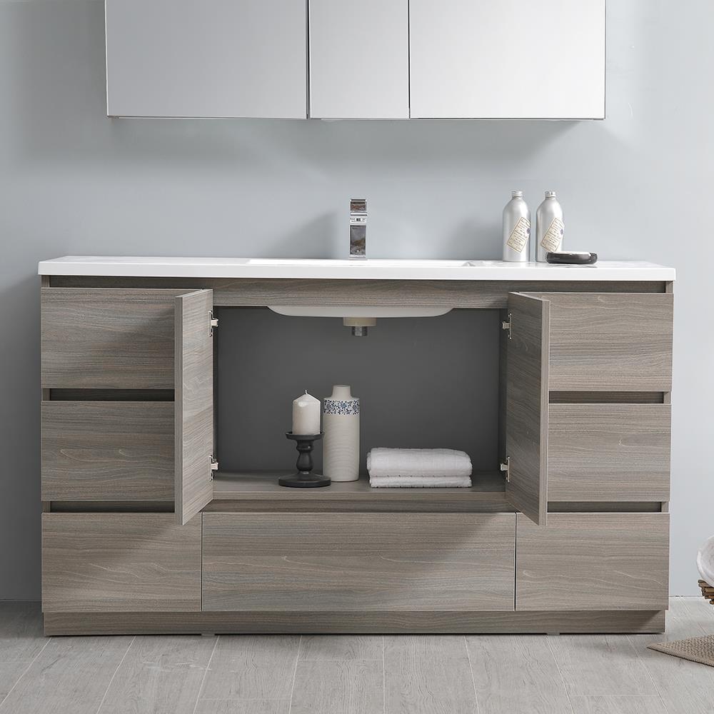 Fresca FCB9360MGO-S-I Bath-Vanity-Combo - View #7