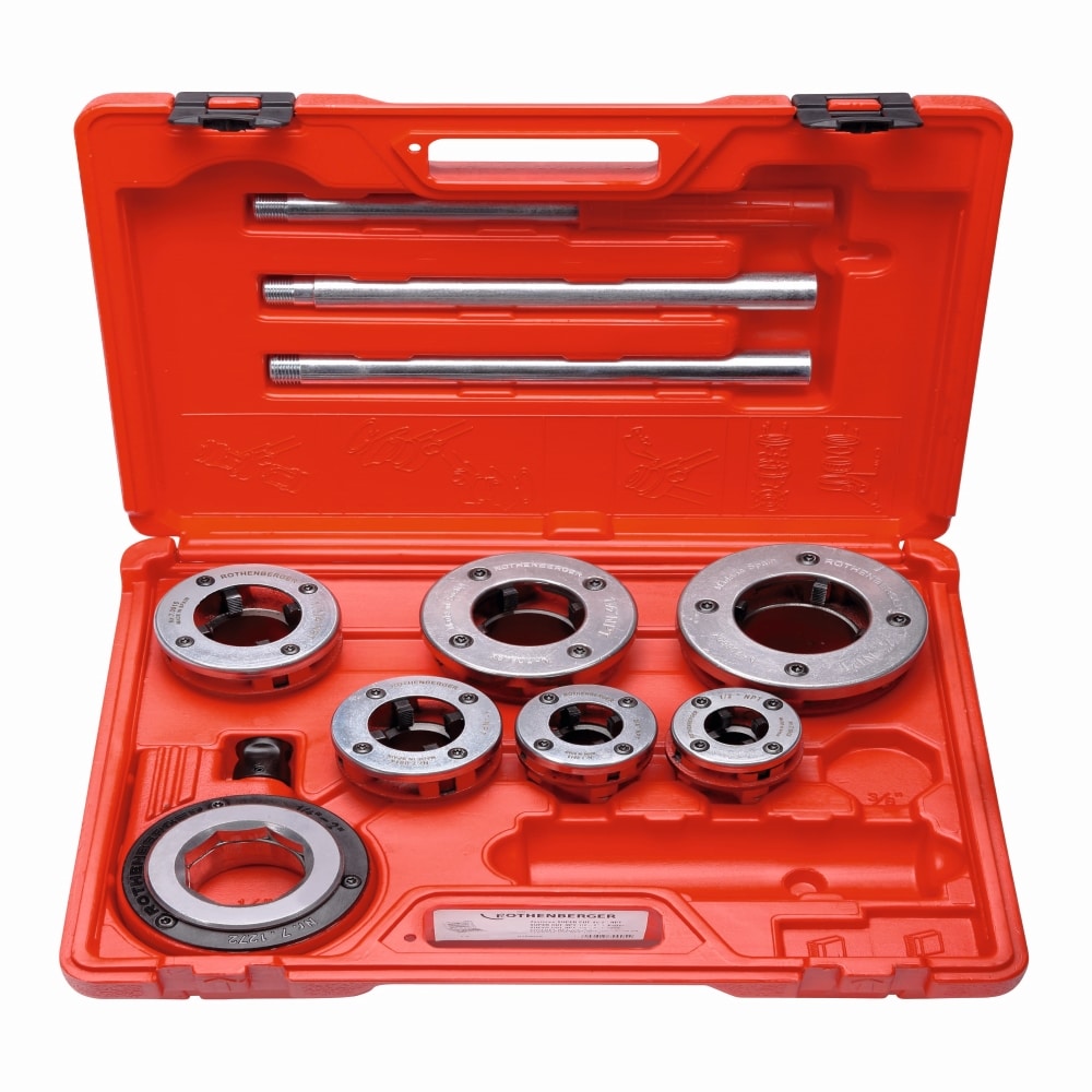 Rothenberger 70905 NPT Ratchet Threader Set