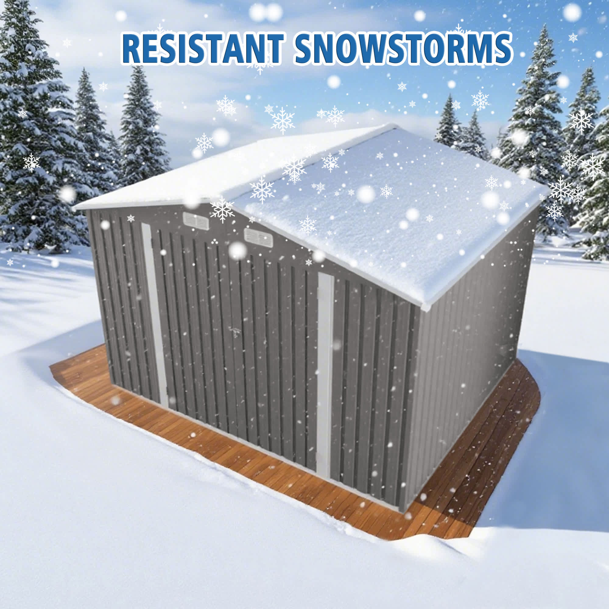 Vynxaria LESX1226-DJGJF-STD09 Metal-Storage-Buildings-Sheds - View #6