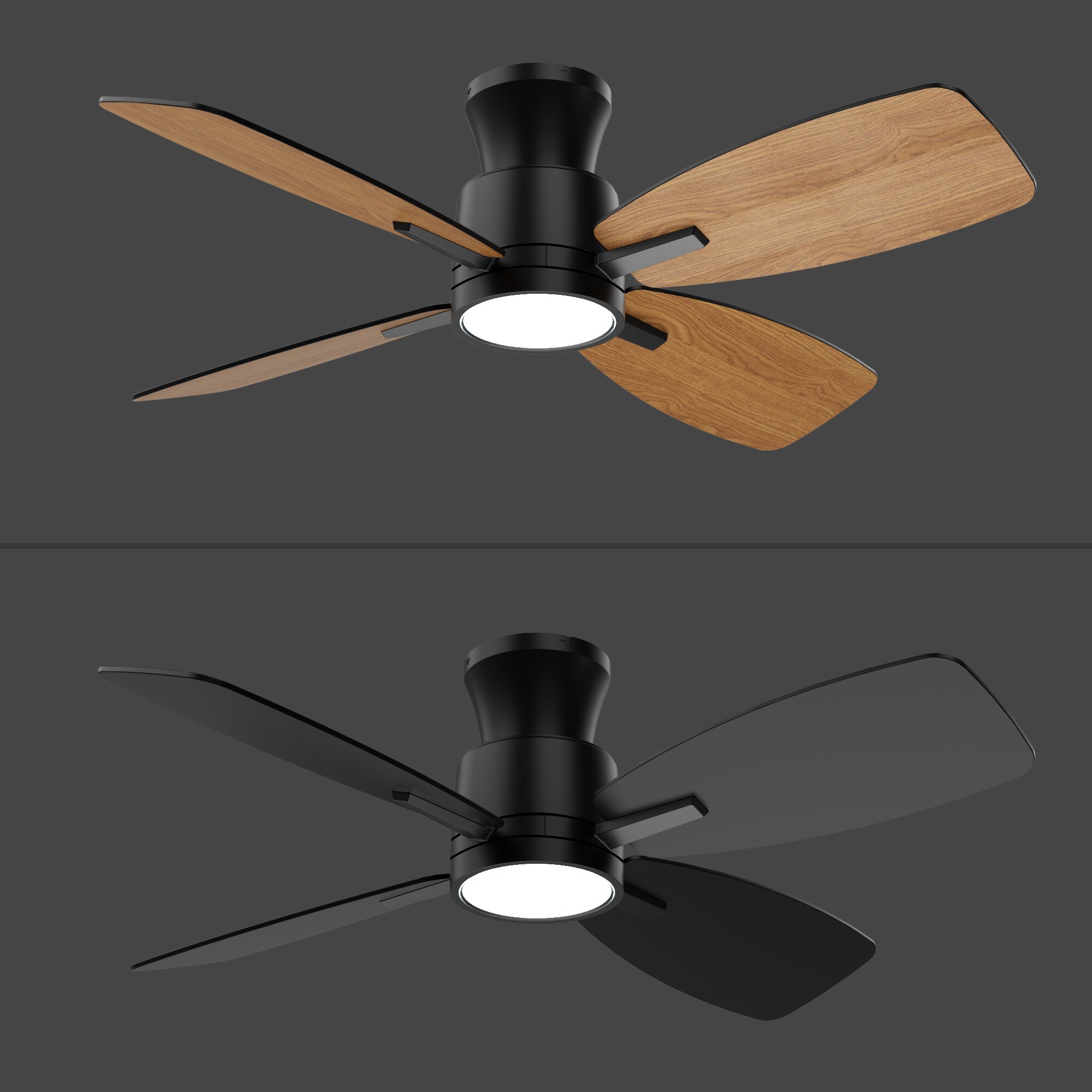 TALOYA TLY42-BK-4X-S4 Ceiling-Fans - View #6