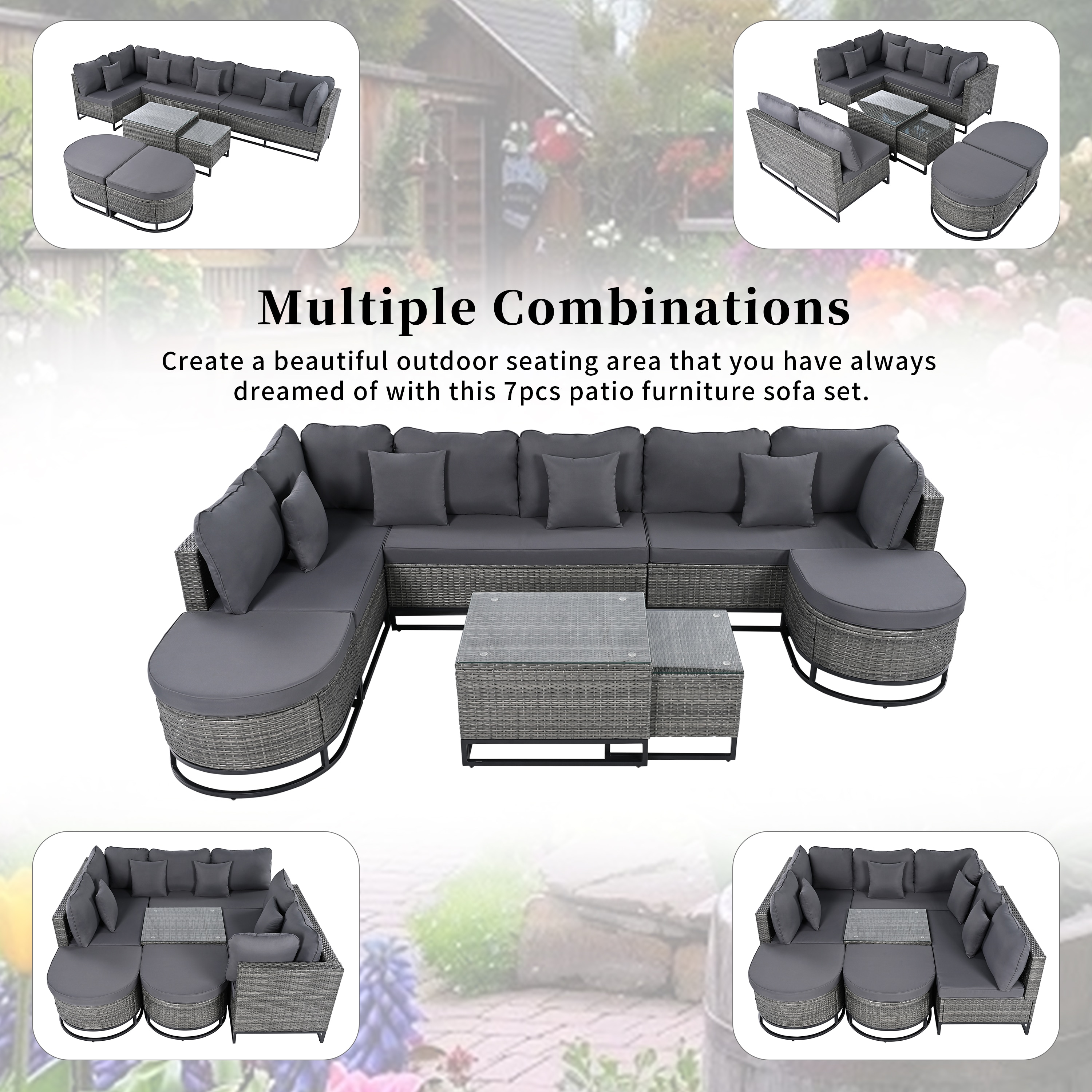 ModernLuxe L-N704G201244E Patio-Conversation-Sets - View #5