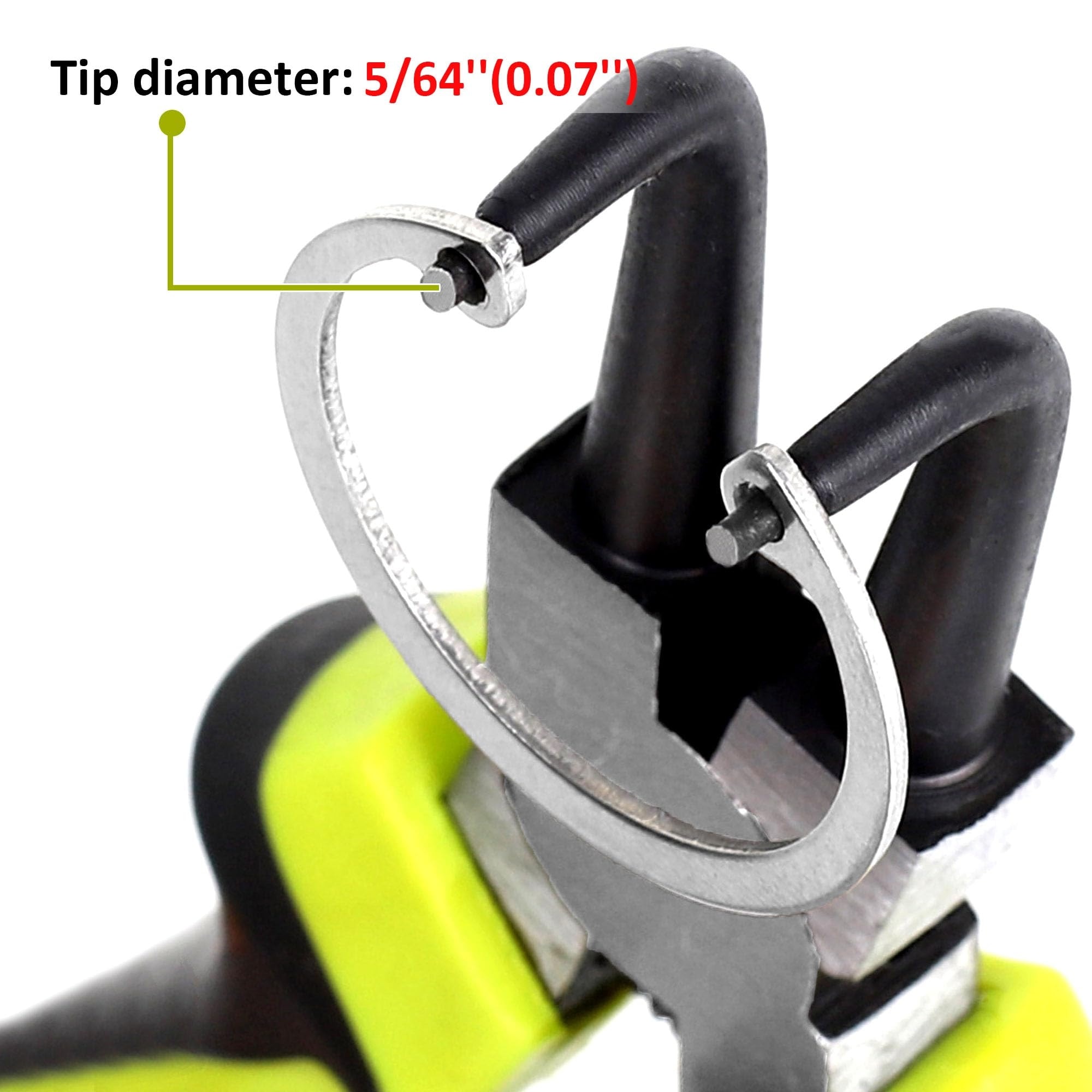Etokfoks  4 Piece Snap Ring Pliers Set 7 inch Internal External Circlip Pliers Straight Bent Jaw Heavy Duty