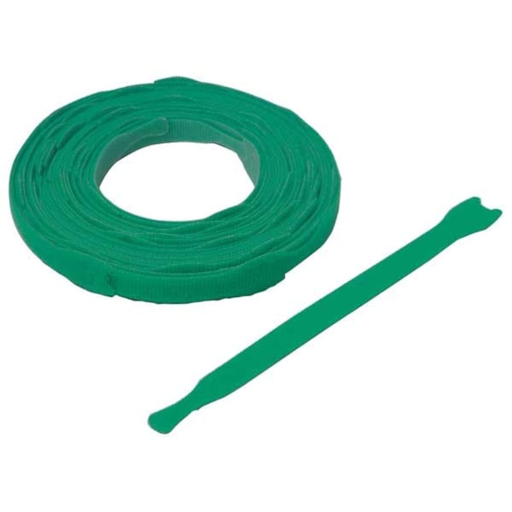 VELCRO Brand Hook and Loop Strap No Adhesive 8 in 0.75 in W Green 45 PK