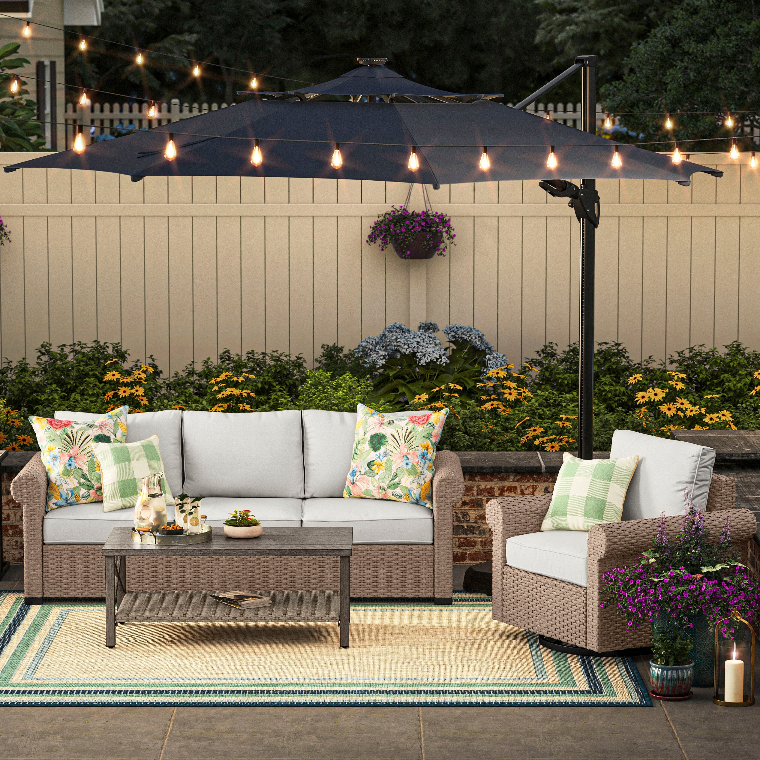 allen + roth 4958043 Outdoor-Accent-Pillows - View #5