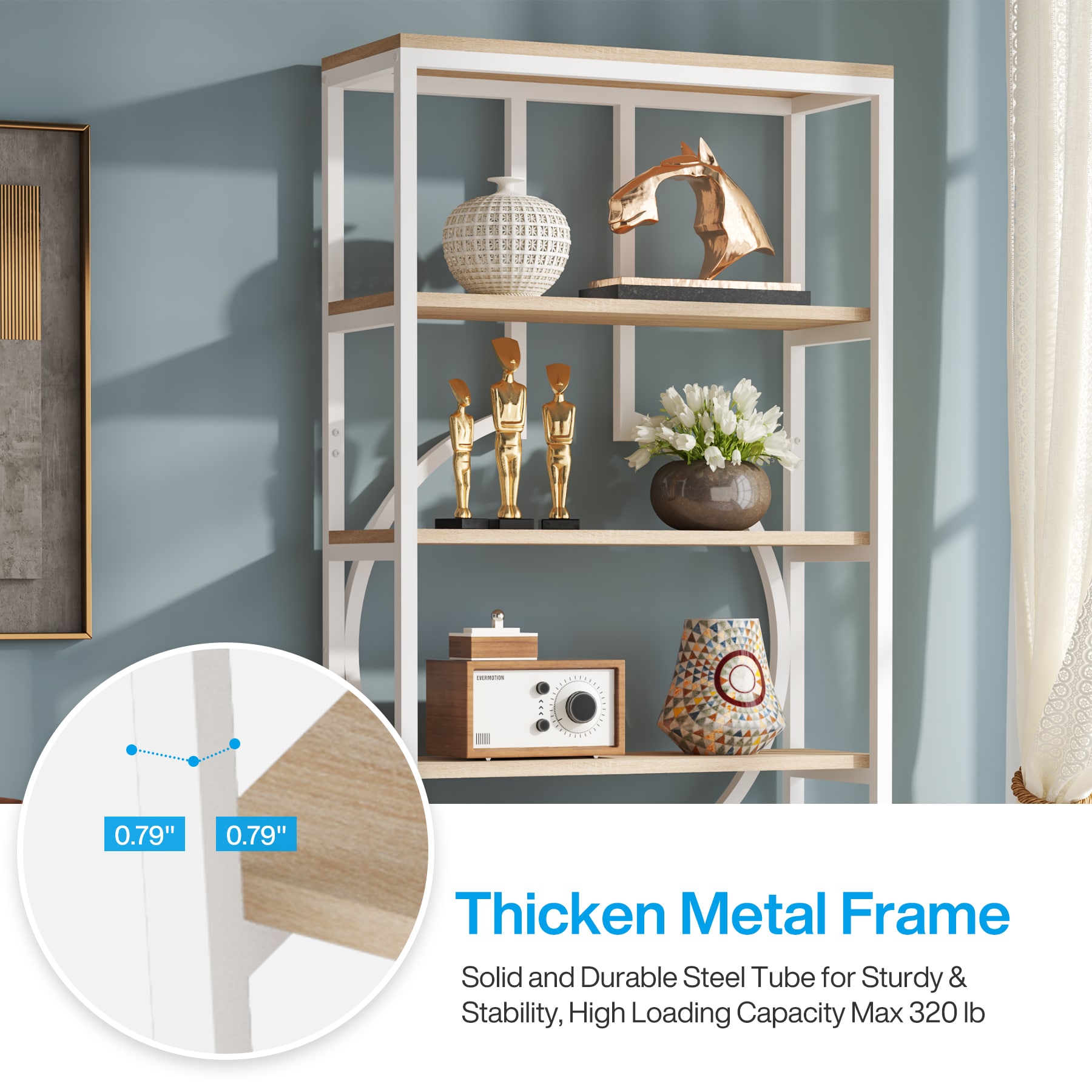 Tribesigns HOGA-JW0639 bookcases - View #7