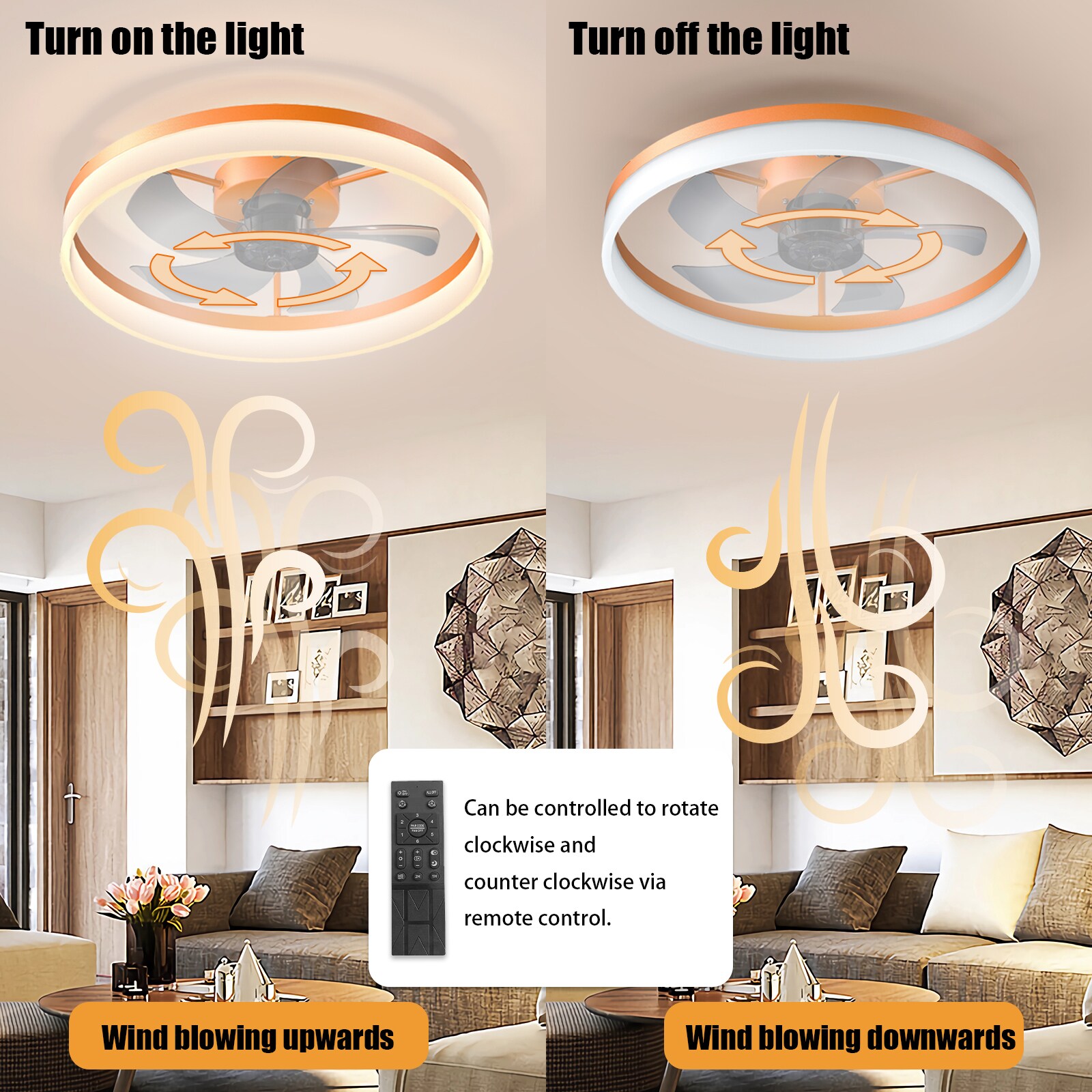 LUXEYARD DS-Y-YC-2722 Ceiling-Fans - View #6