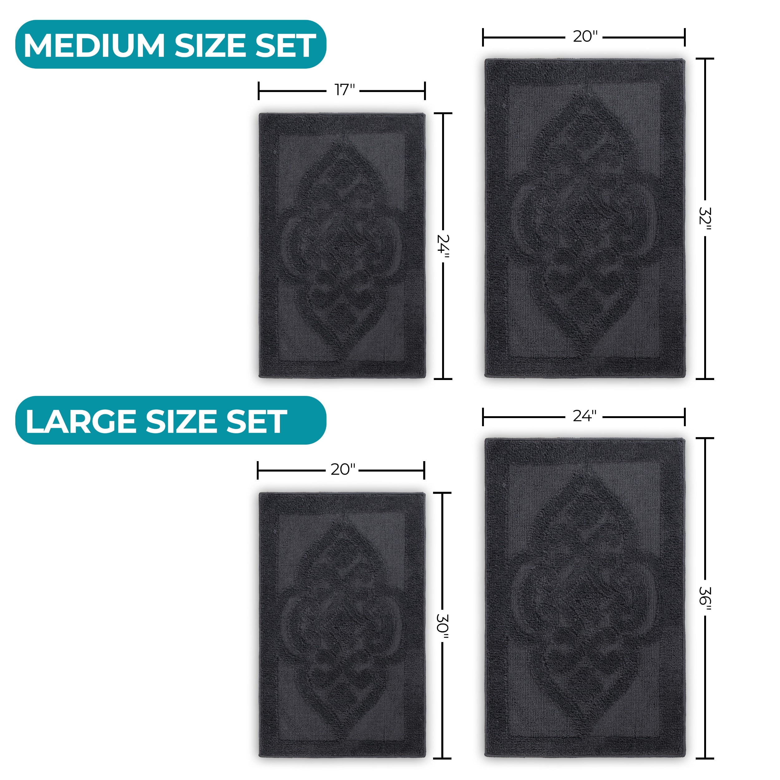 Superior BATHRUG-MYRA-M-CL Bath-Rugs - View #6