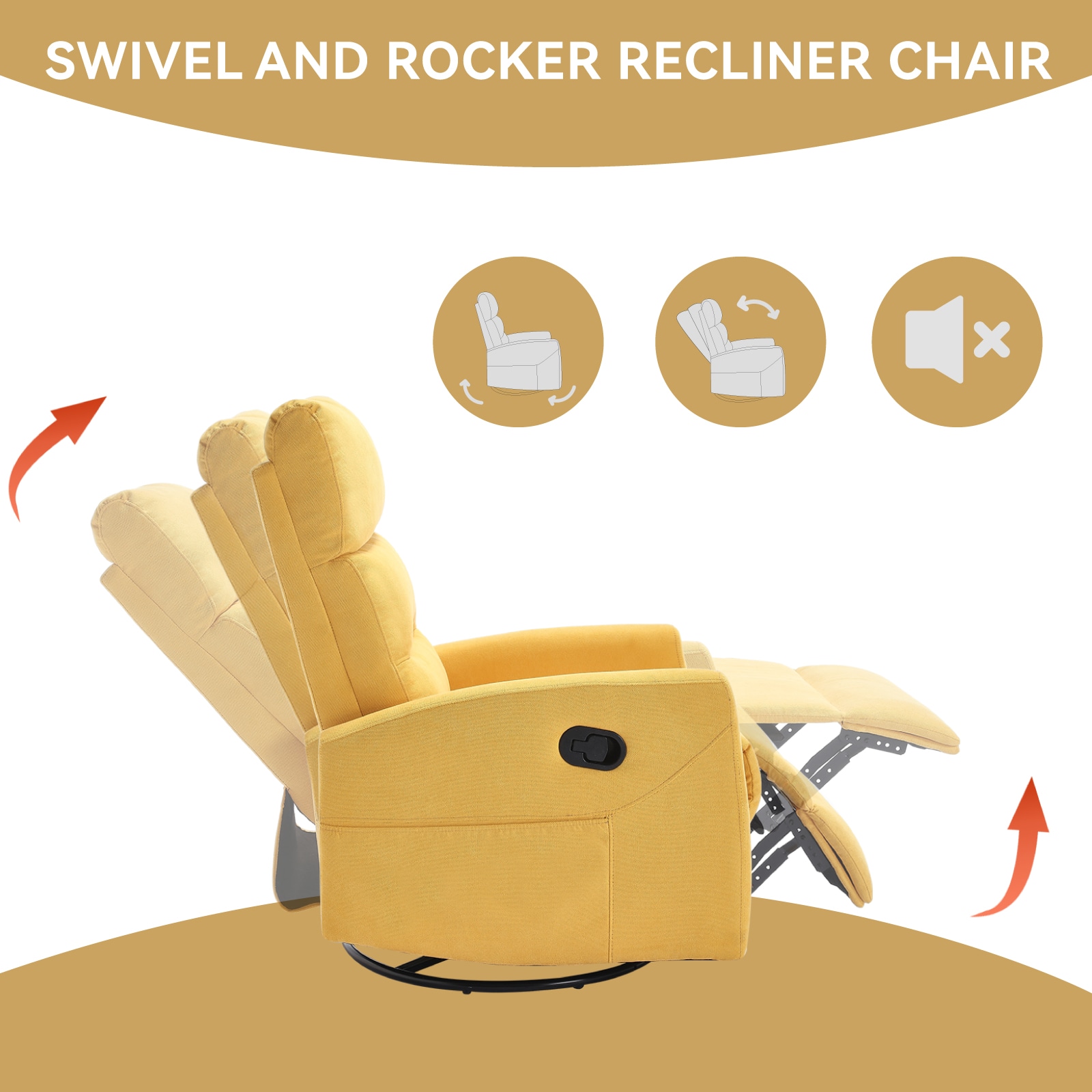 Elite Gourmet QE-P289295 recliners - View #3