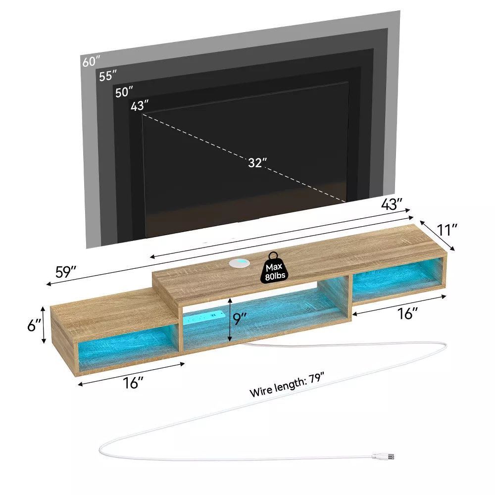 Aok Garden LWP-DF-AS001-NOSL Tv-Stands - View #6