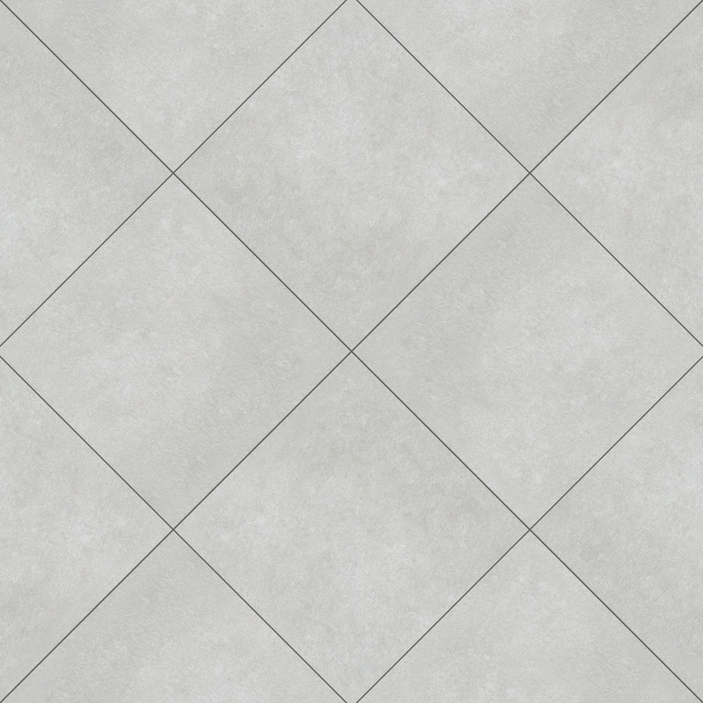 Affinity Tile Twenties Grey 8-in x 8-in Matte Ceramic Floor and 