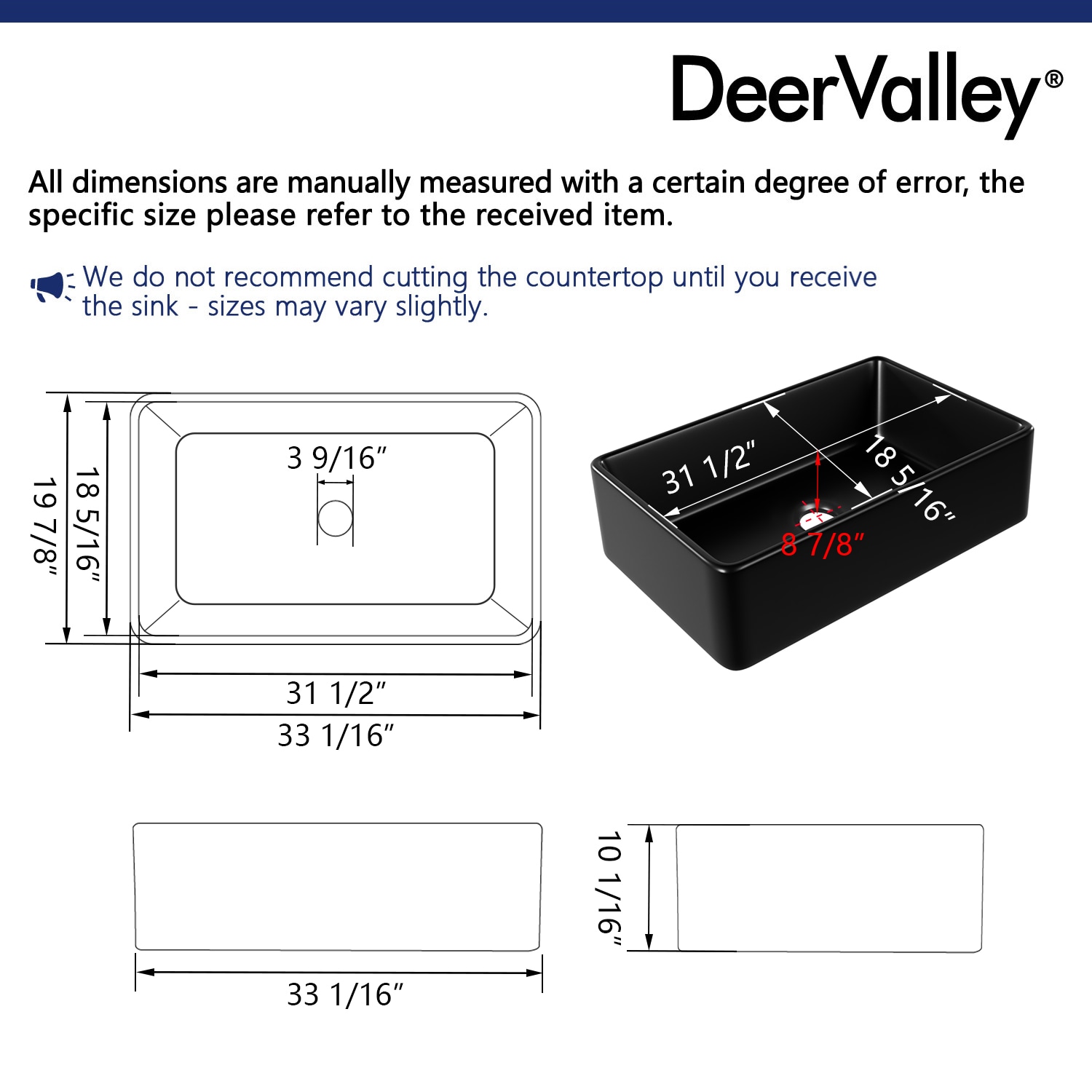 DeerValley DV-1K0082 Kitchen-Sinks - View #14
