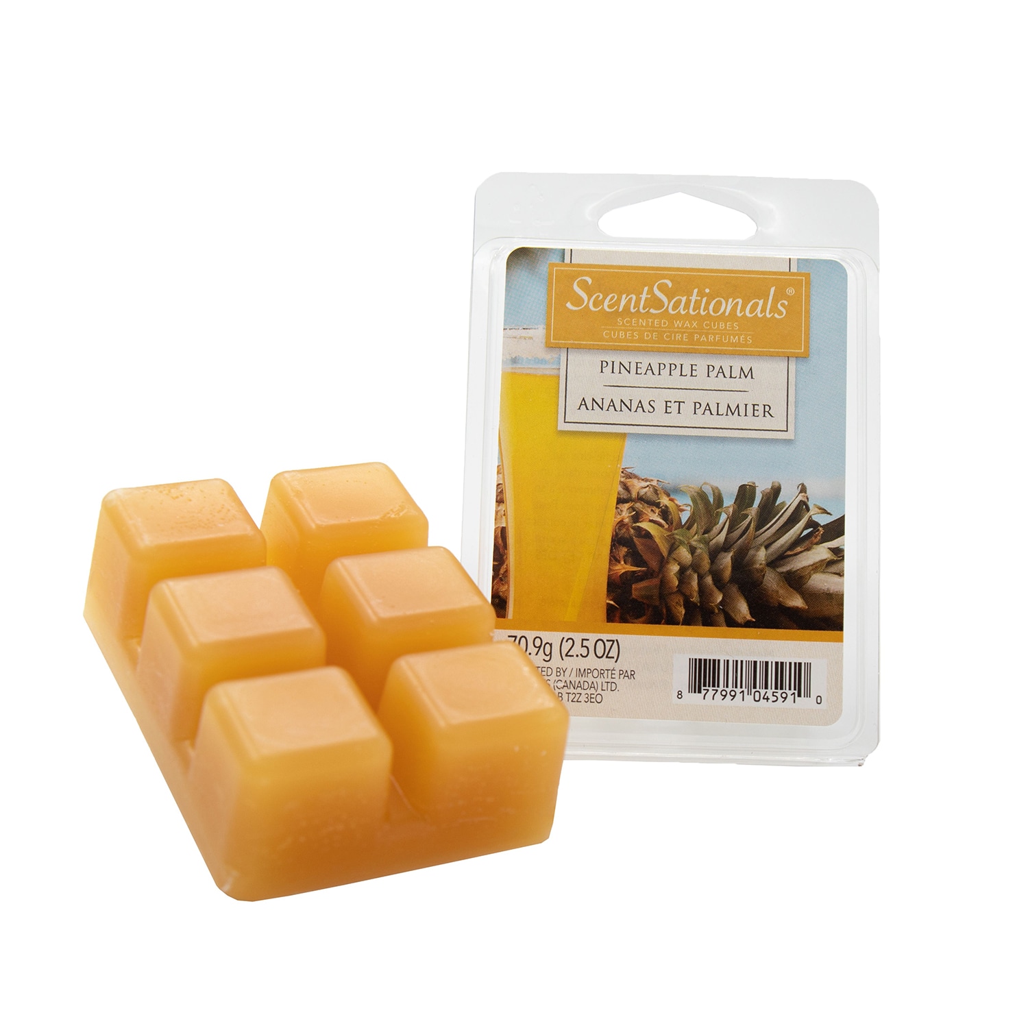 Scented Wax Melt, Dried Palm Leaves, 2.5 oz